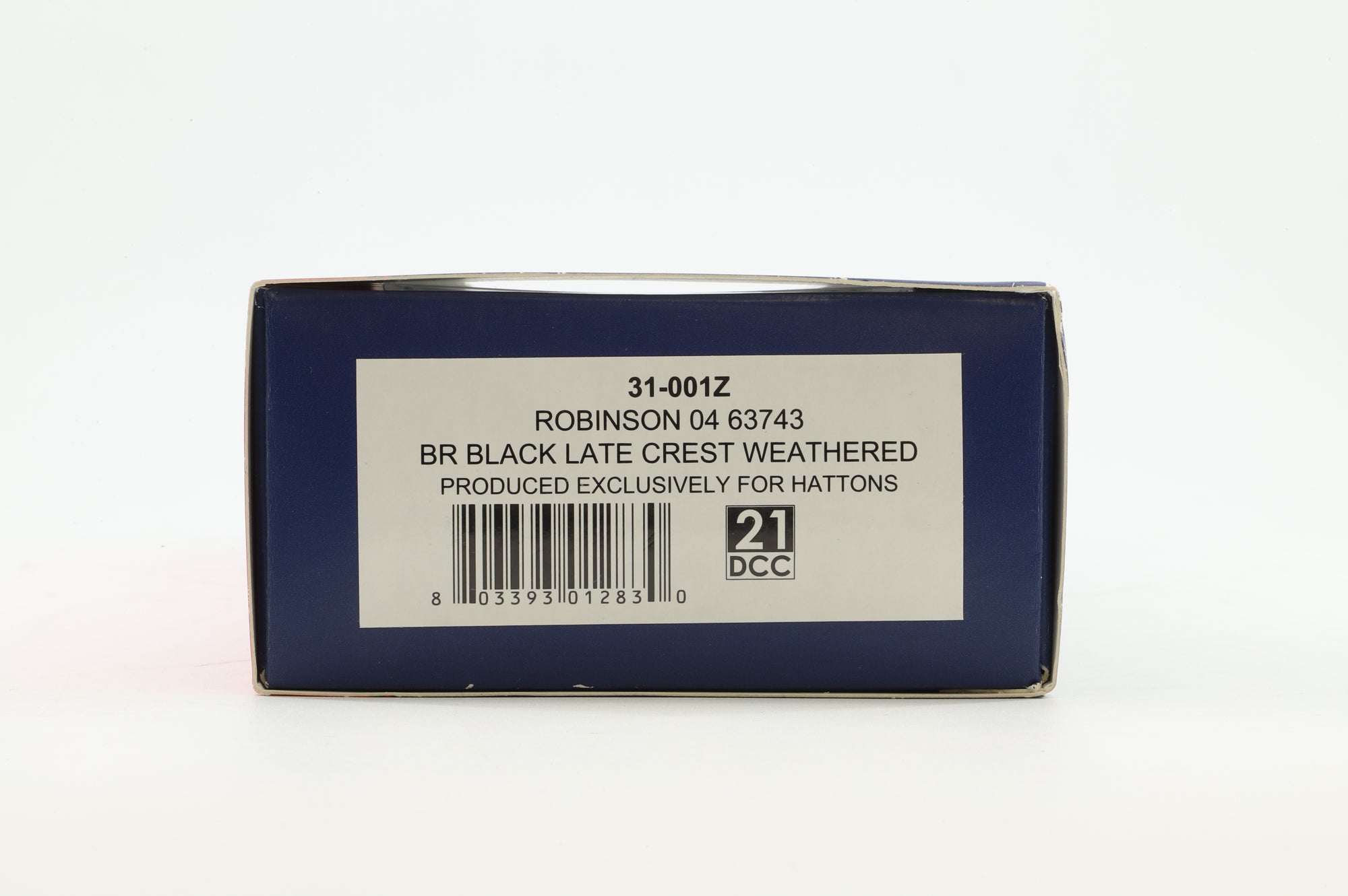 Bachmann OO 31-001Z Robinson Class 04 63743 in BR Black w/ Late Crests - Weathered