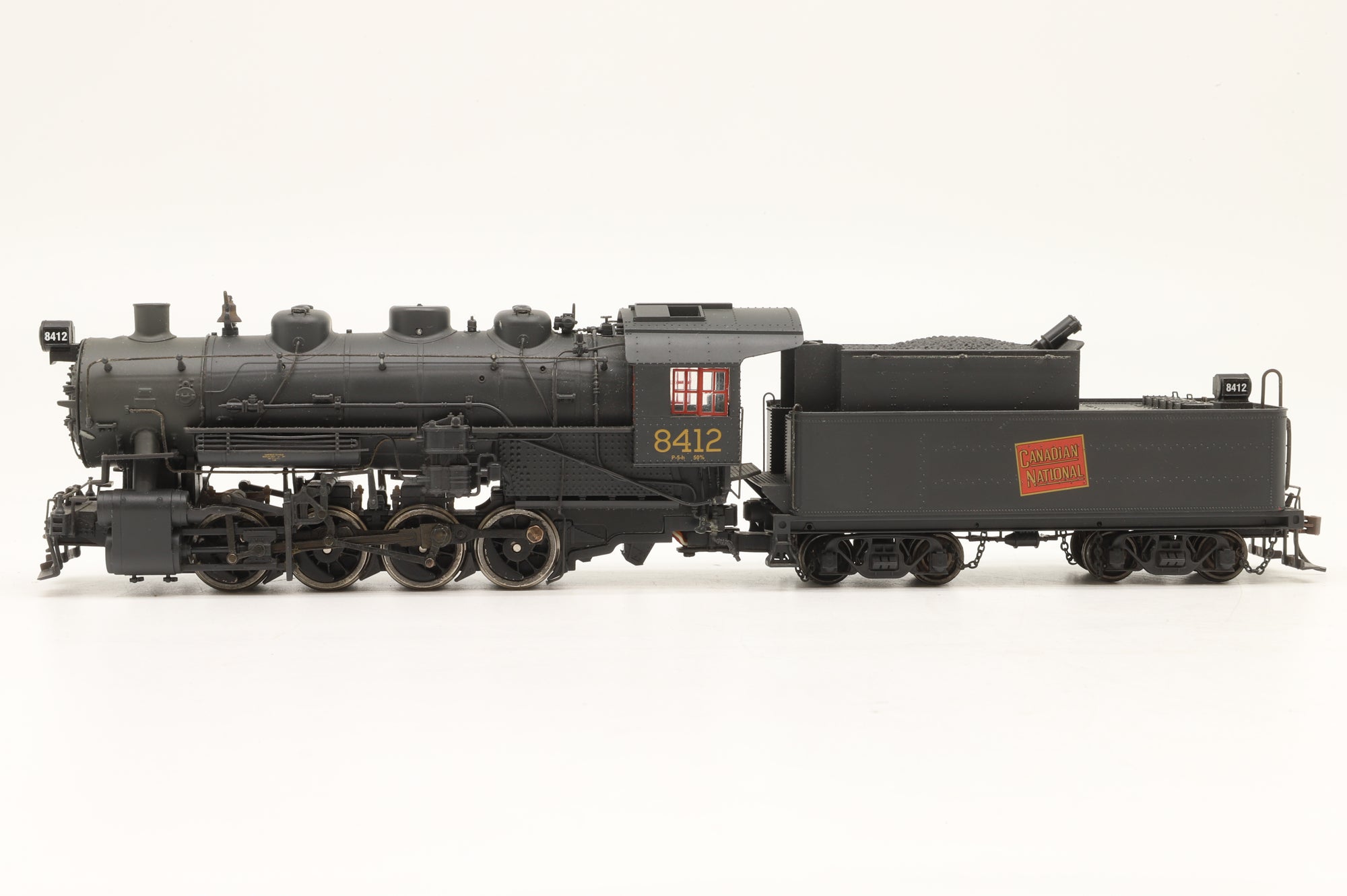 Proto 2000 HO 0-8-0 Steam Loco #8412 in Canadian National Black
