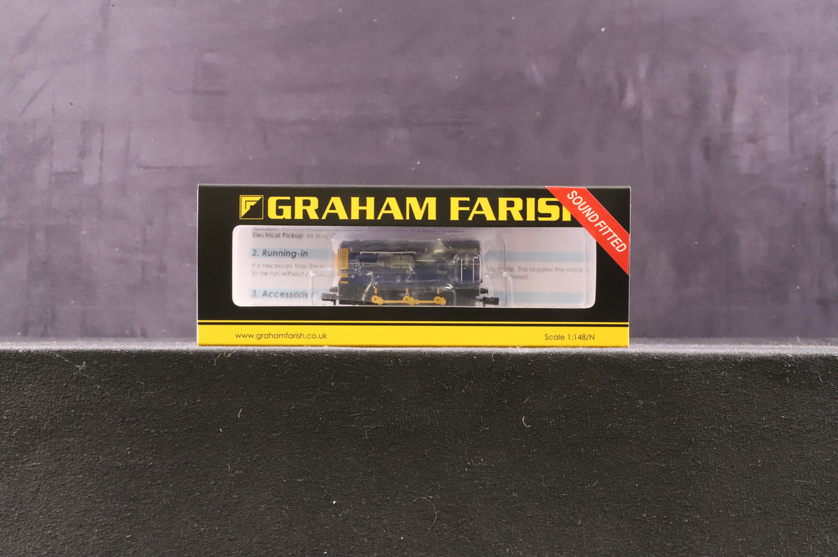 Graham Farish N 371-015TLSF Class 09 &#39;09006&#39; Mainline Freight, Regional Excl Model, DCC Sound