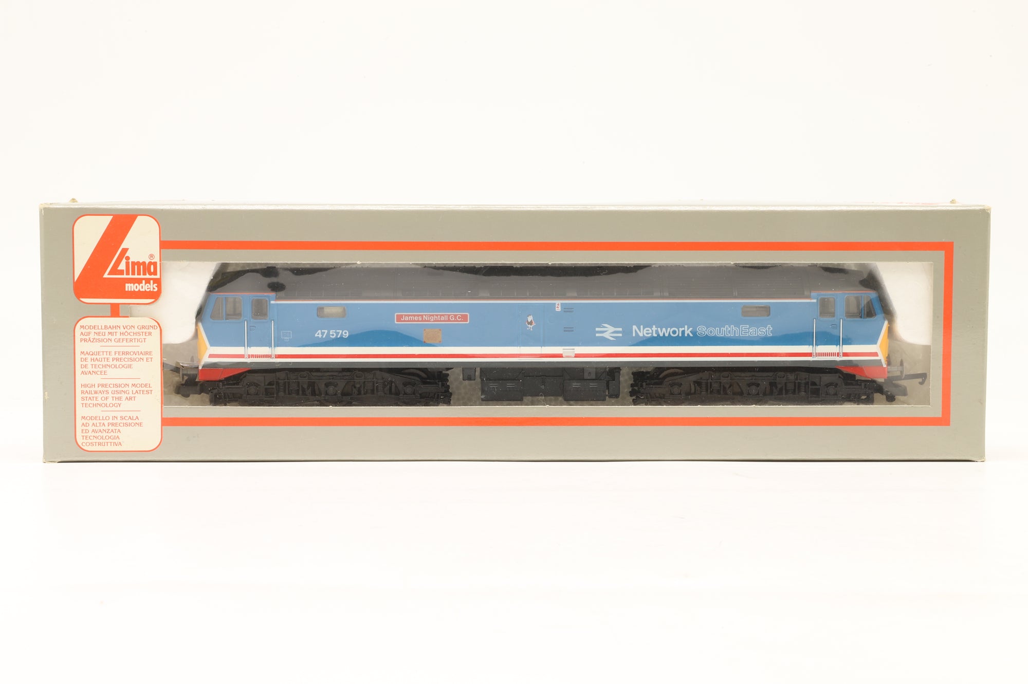 Lima OO Class 47 '47579' ''James Nightall VC' Diesel Locomotive Network SouthEast Revised Livery