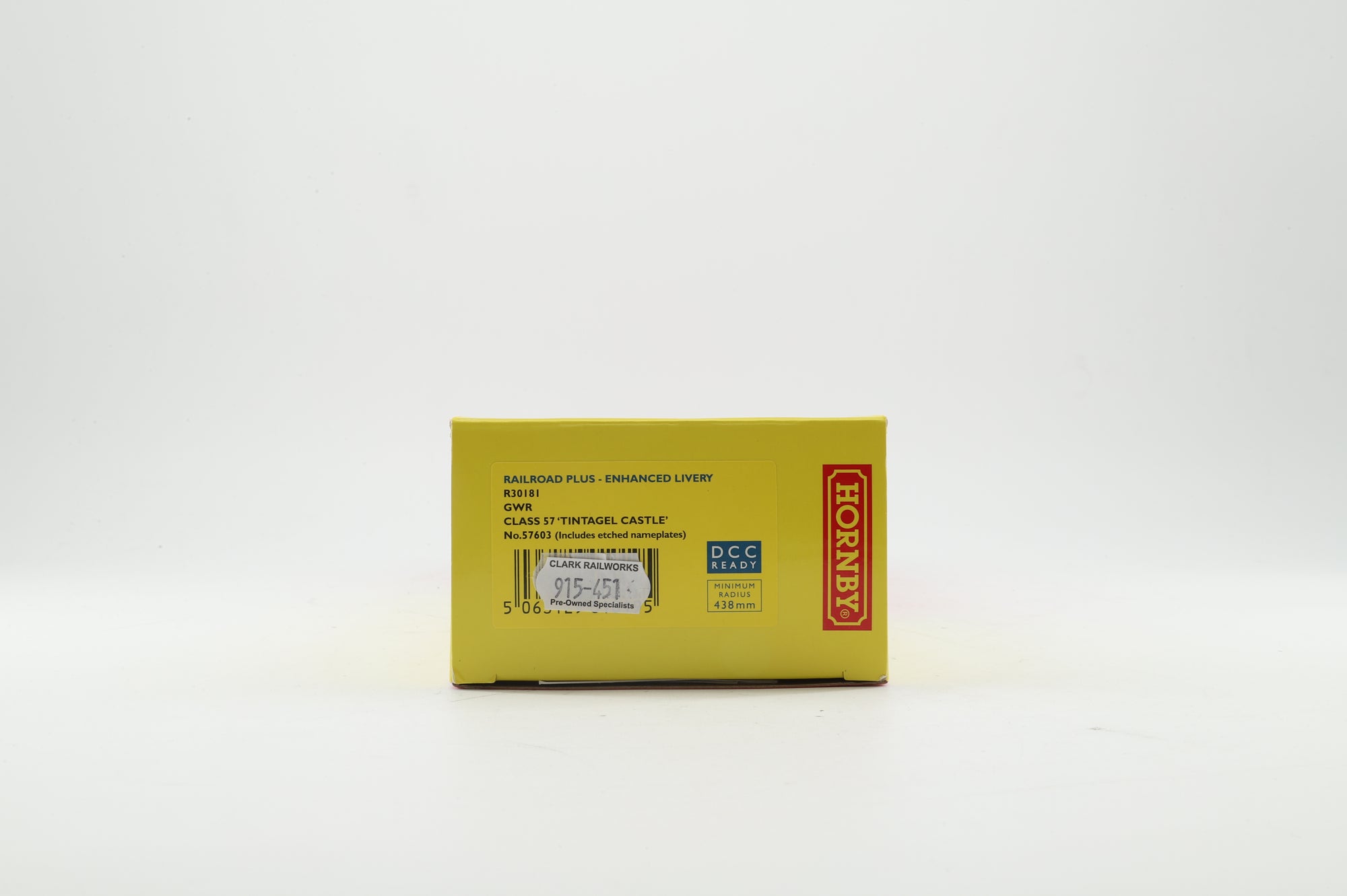 Hornby OO R30181 GWR Class 57 'Tintagel Castle' '57603', Railroad Plus - Enhanced Livery