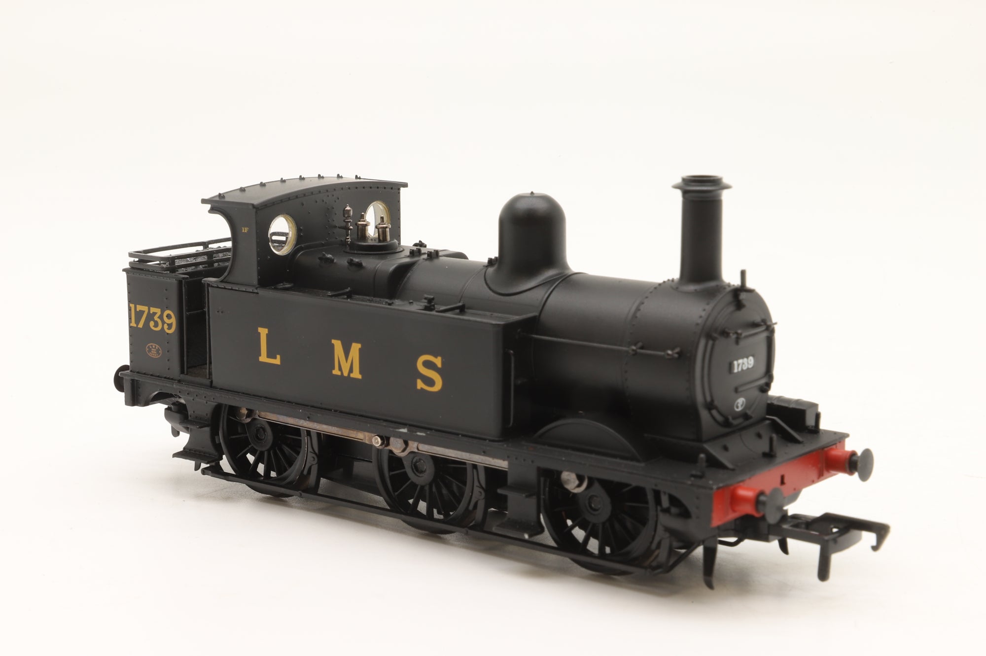 Bachmann OO 31-433 Midland Class 1F 1739 LMS Black, DCC Fitted