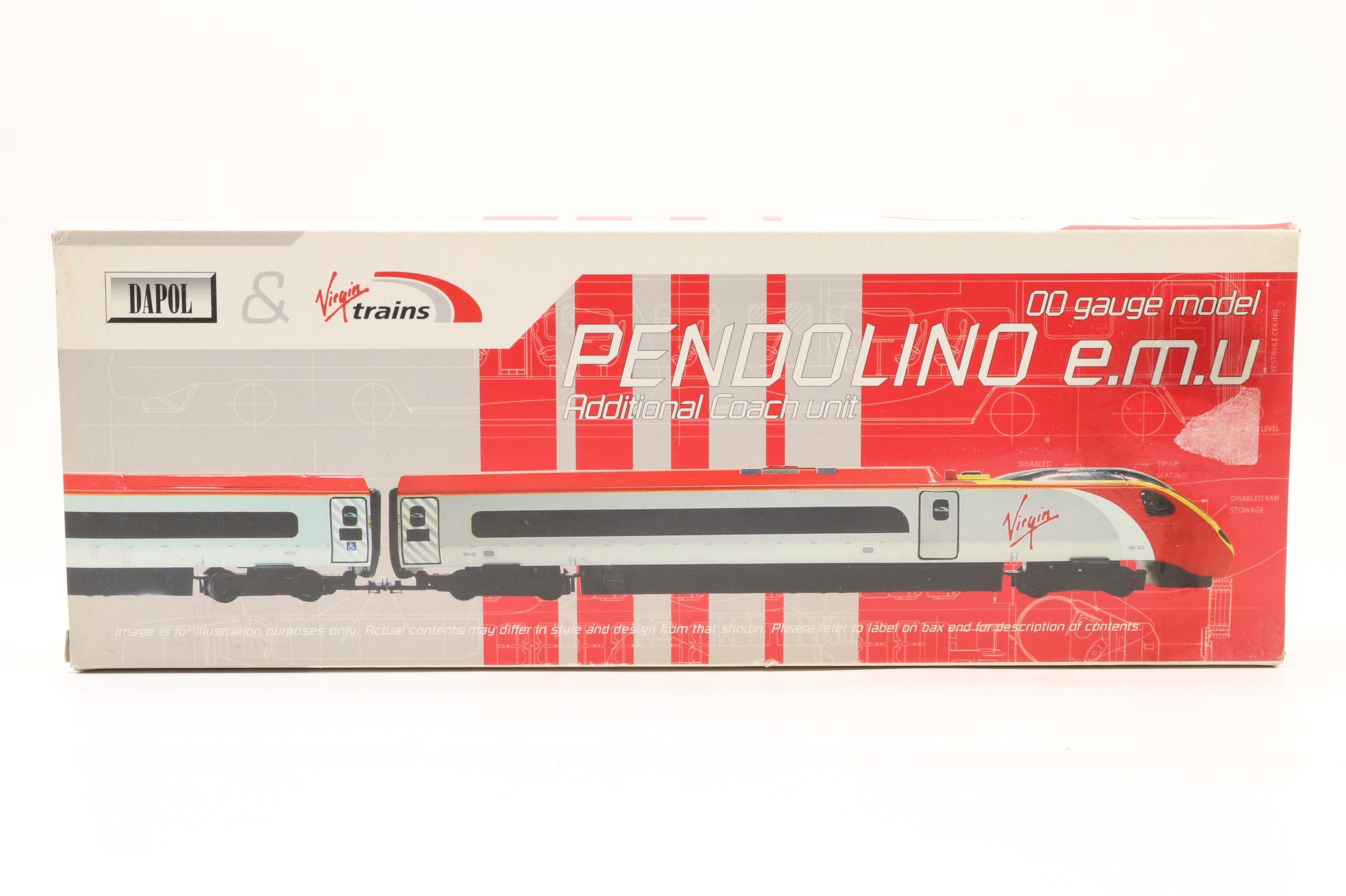 Dapol OO DPC-0 Pendolino Centre Coach