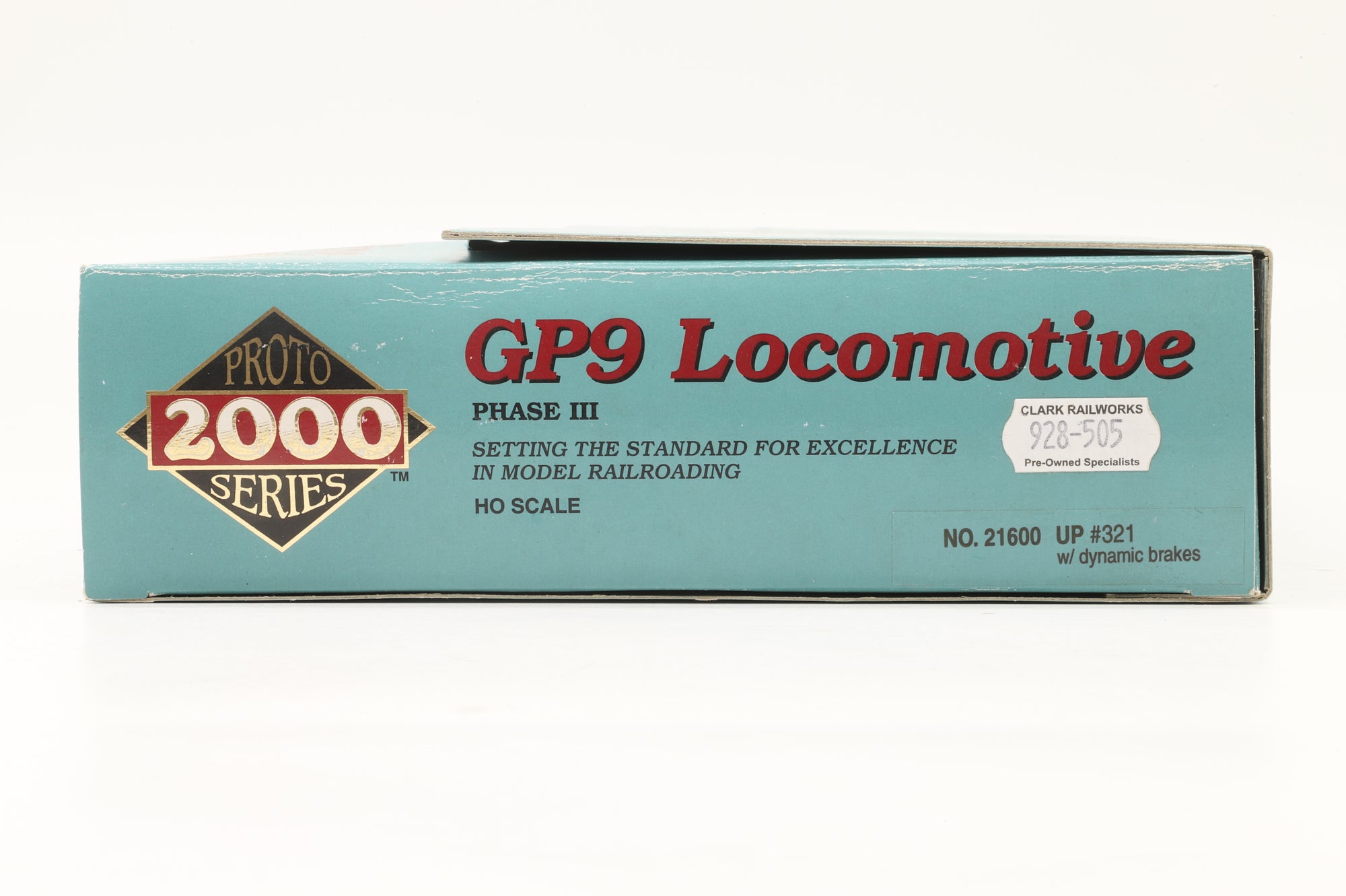 Proto 2000 Series HO 21600 #321 w/ Dynamic brakes in UP Livery
