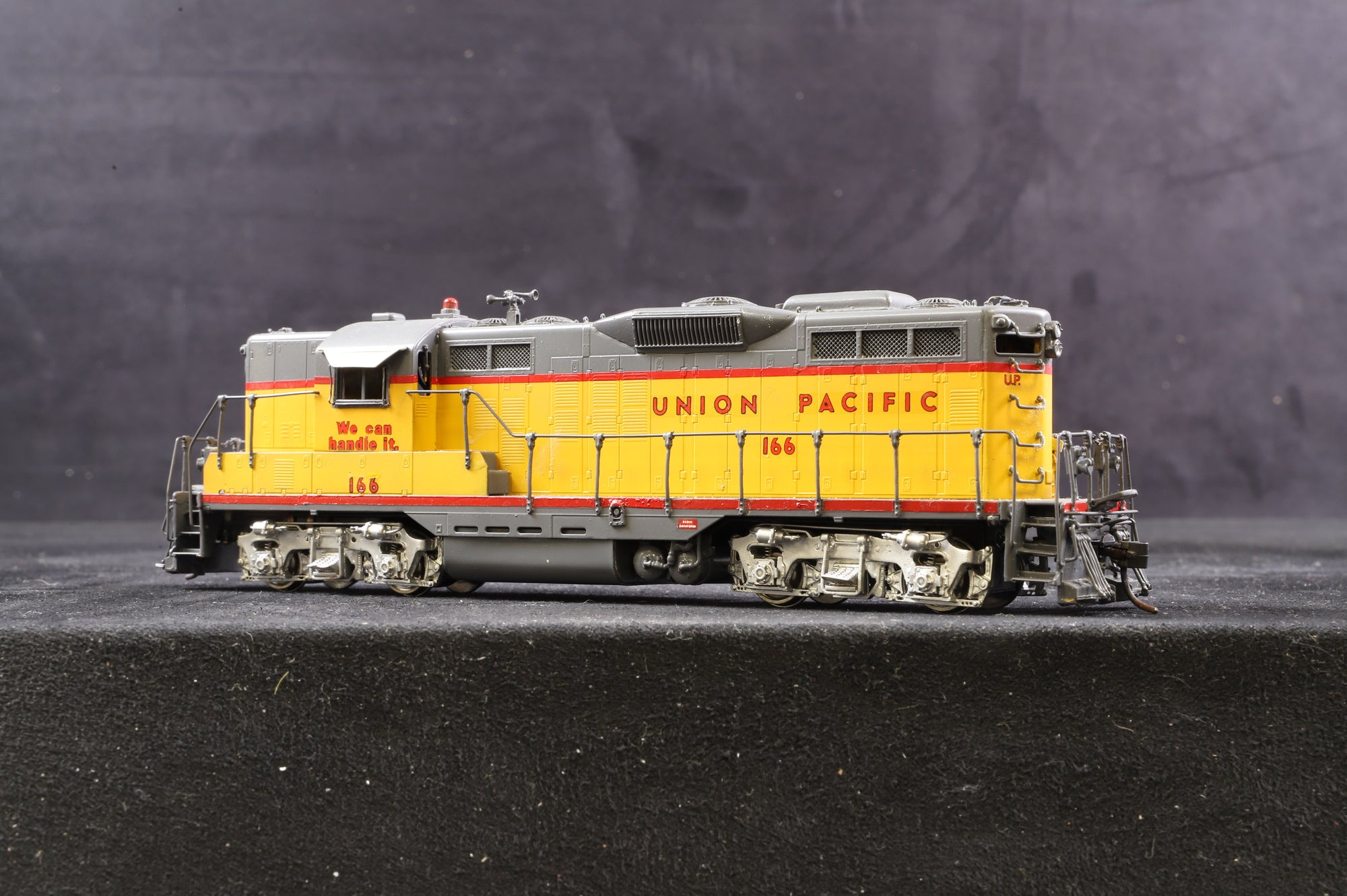 Key Imports HO Brass EMD GP-9 '166' Union Pacific Diesel Locomotive
