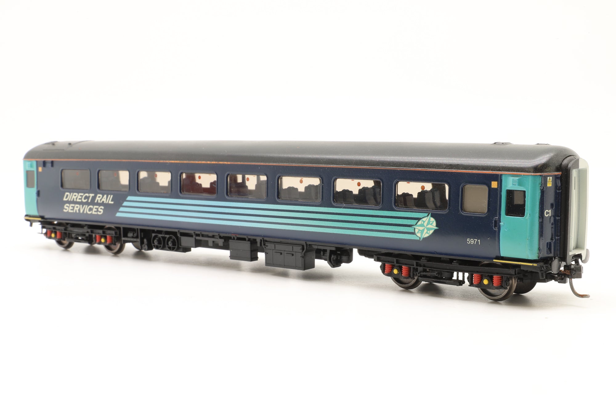 Hornby OO Rake of 4x Mk2E Coaches in DRS Liveries