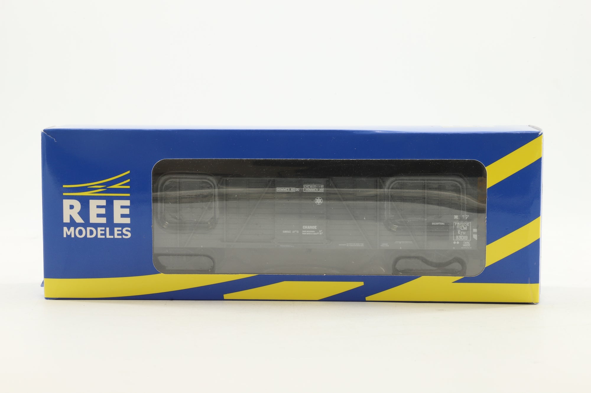 REE Models WB-518 Grey PLM Van