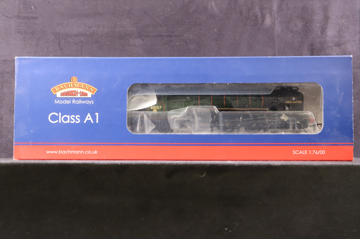 Bachmann OO 32-559 Class A1 &#39;60157&#39; &#39;Great Eastern&#39; BR Green L/C