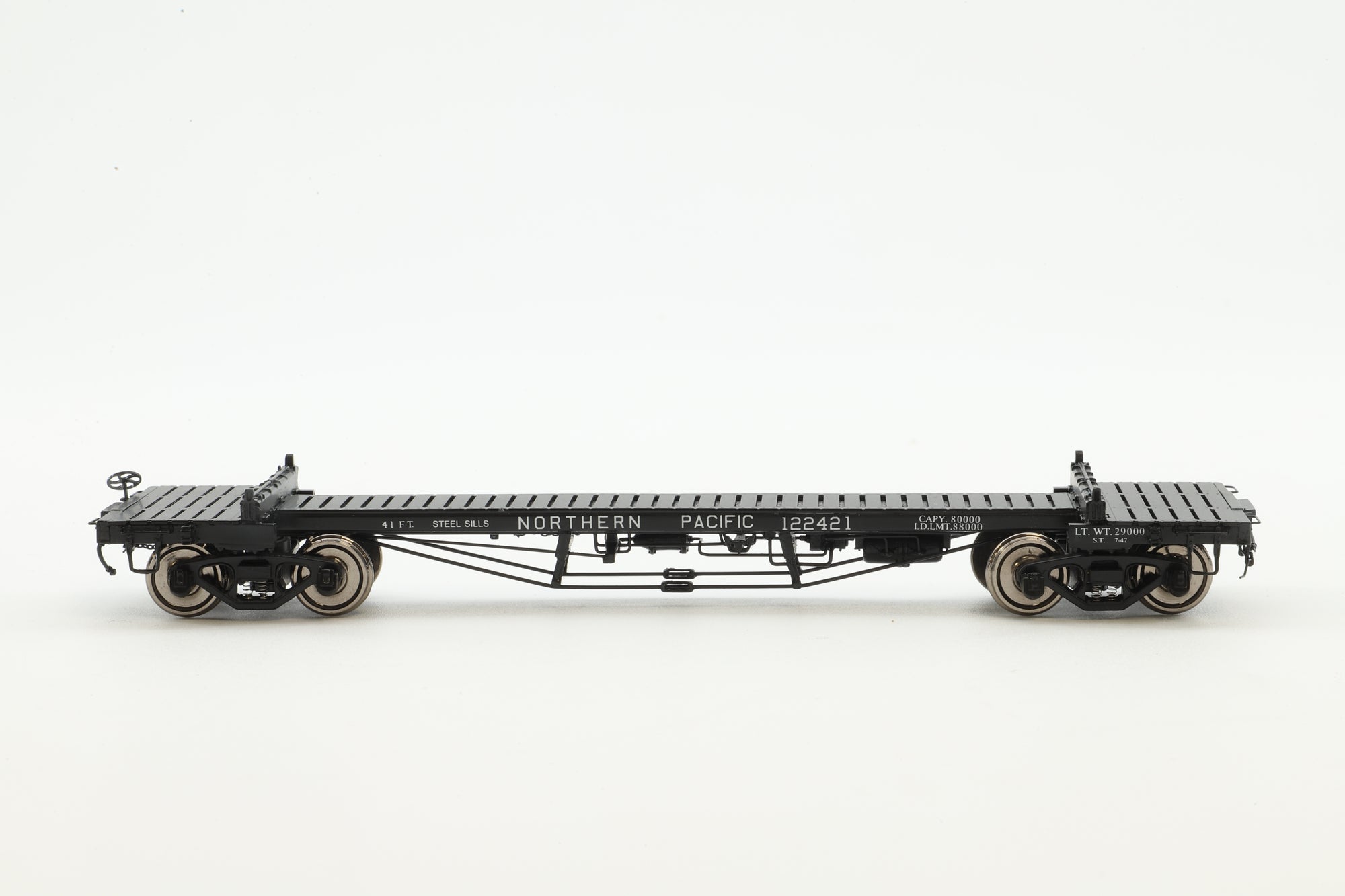 W&R Enterprises HO Brass 3235 Box Car NP Truss Rod