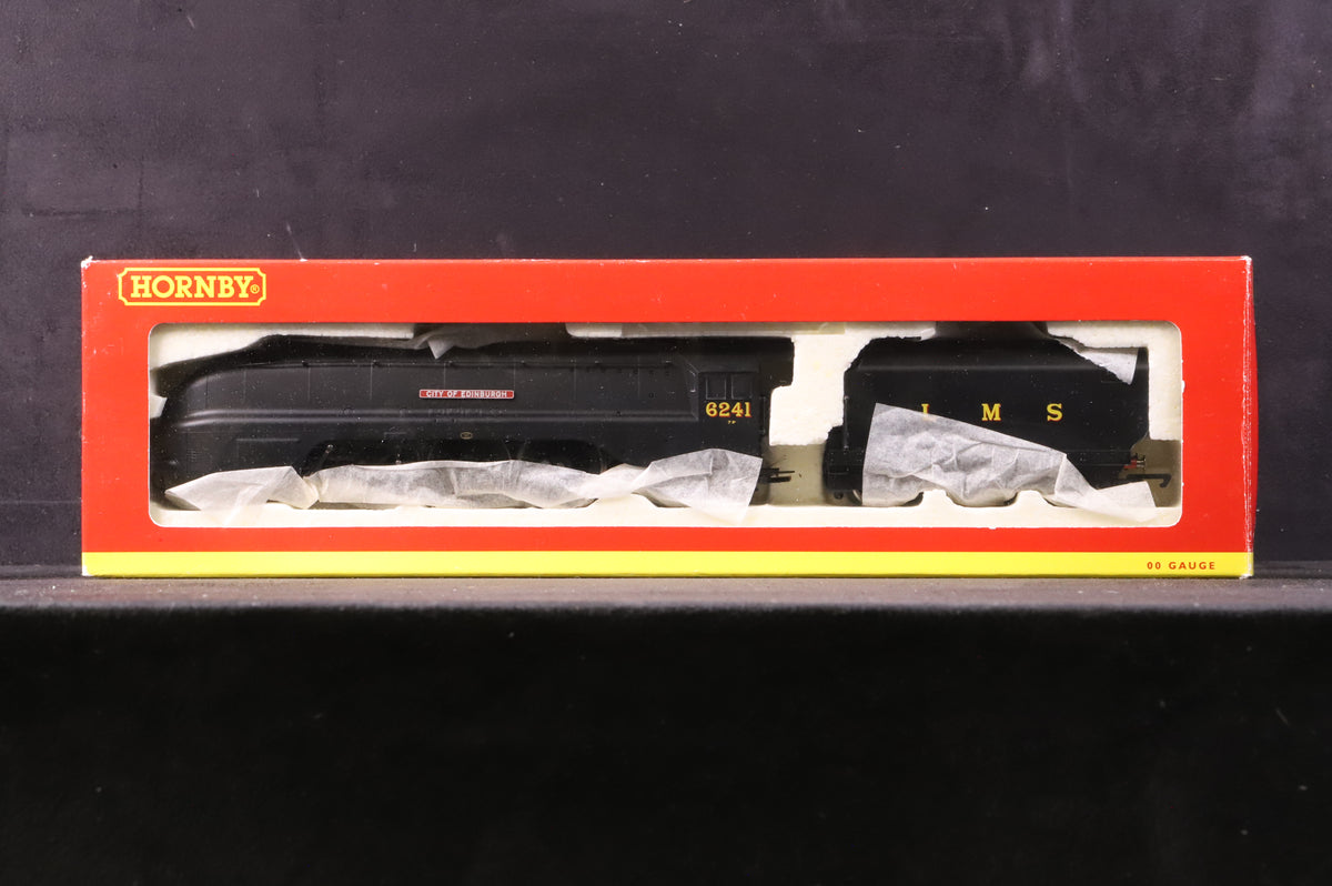 Hornby OO R2270 Coronation Class 6241 &#39;City of Edinburgh&#39; in LMS Wartime Black