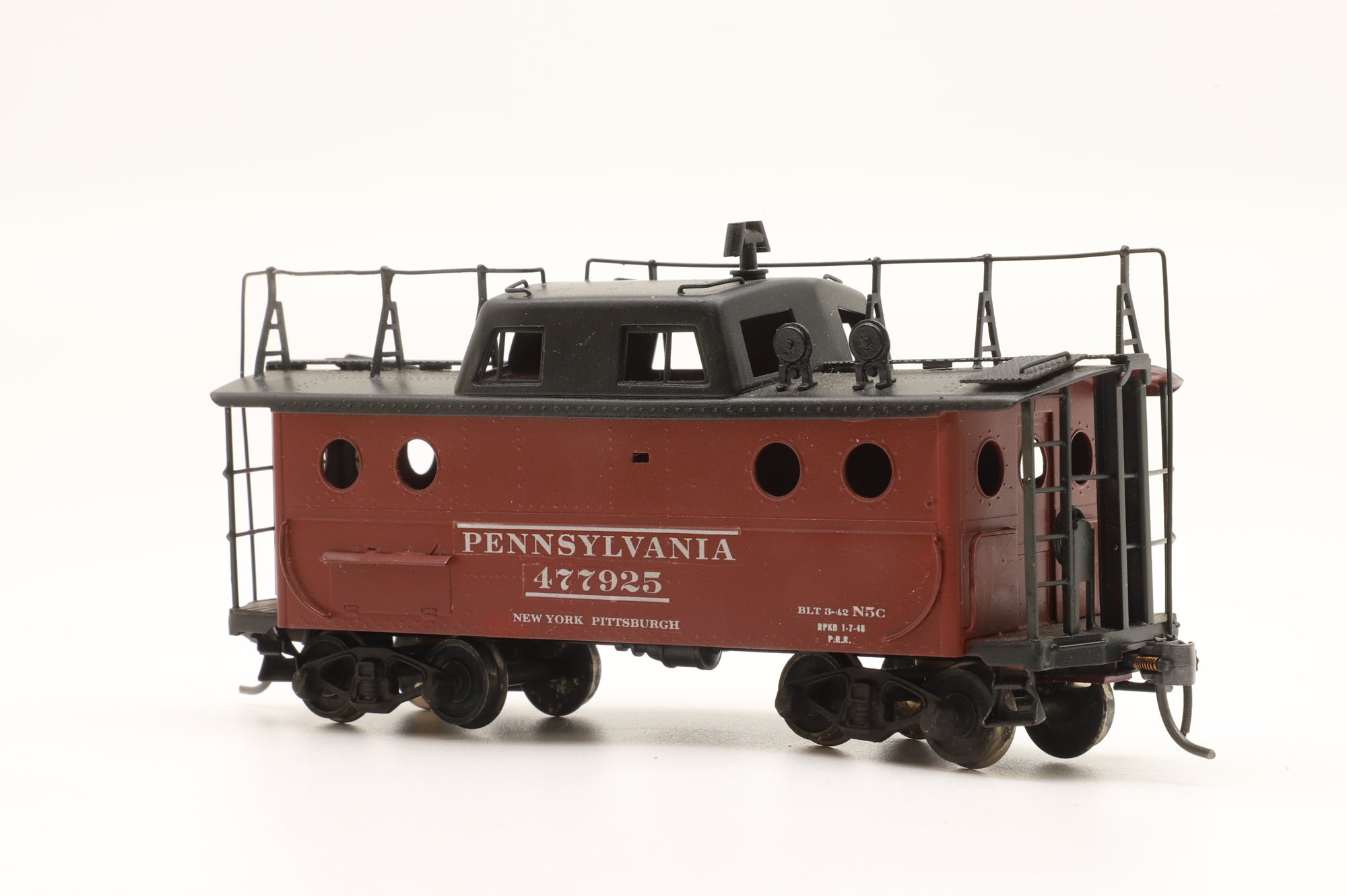 Alco Models HO Brass PRR N-5C '477925' New York Pittsburgh
