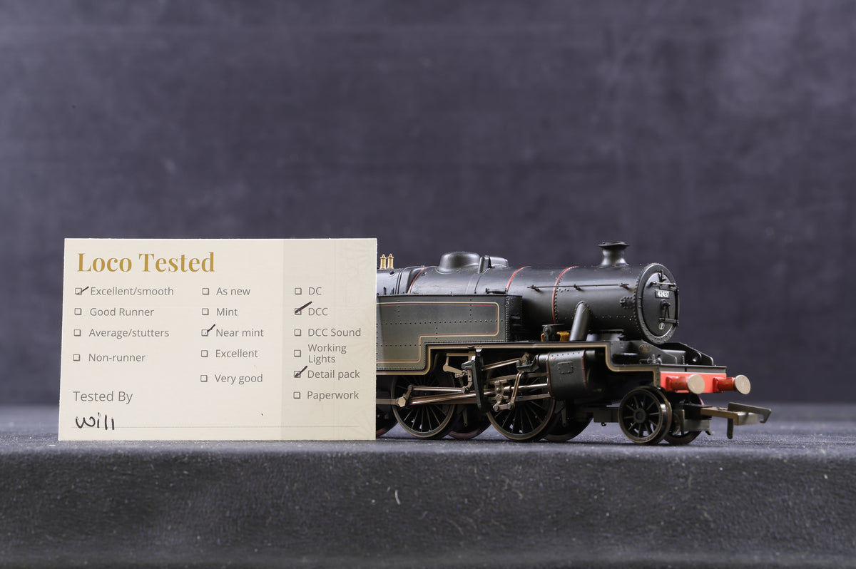 Hornby OO R2637 BR Stanier 4MT 2-4-6 Class 4P &#39;42437&#39; Weathered