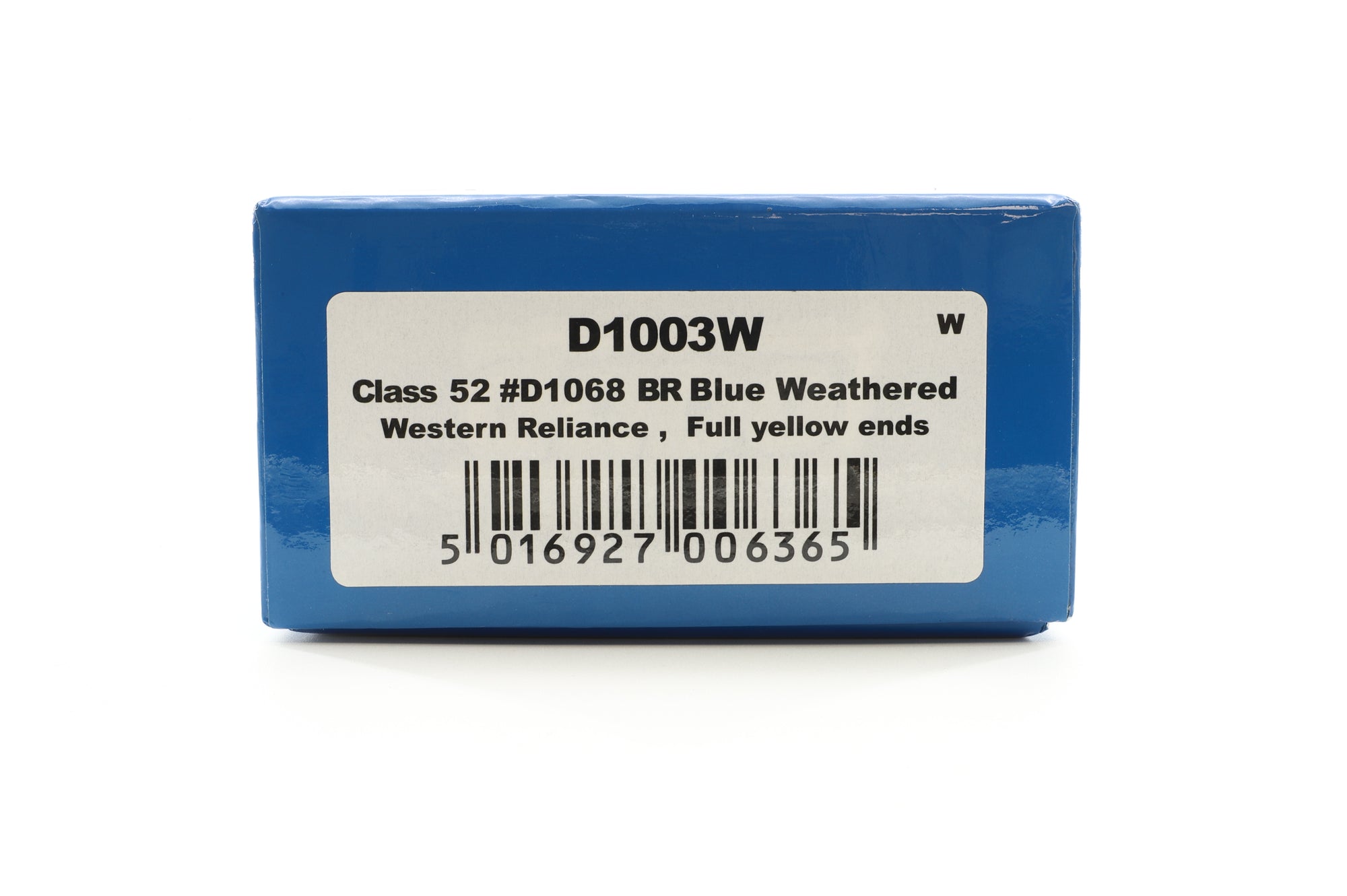 Dapol OO D1003W Class 52 'D1068' BR Blue, Weathered, Western Reliance, Full Yellow Ends, Ltd Ed 120/250