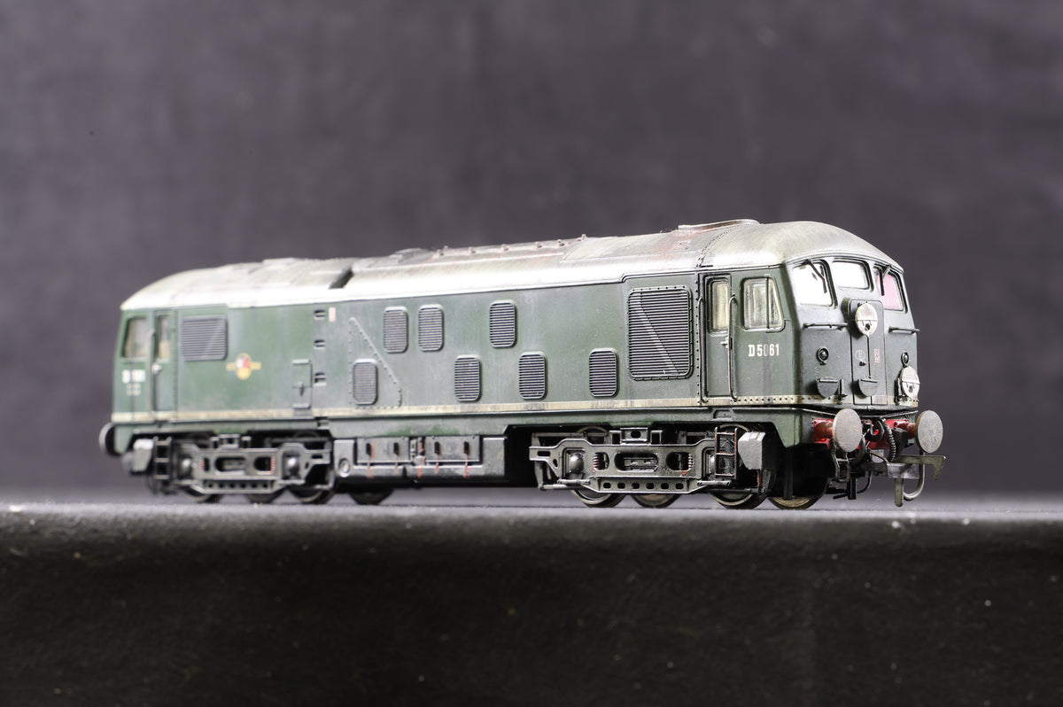 Bachmann OO 32-430B Class 24 &#39;D5061&#39; BR Green Weathered, DCC Fitted