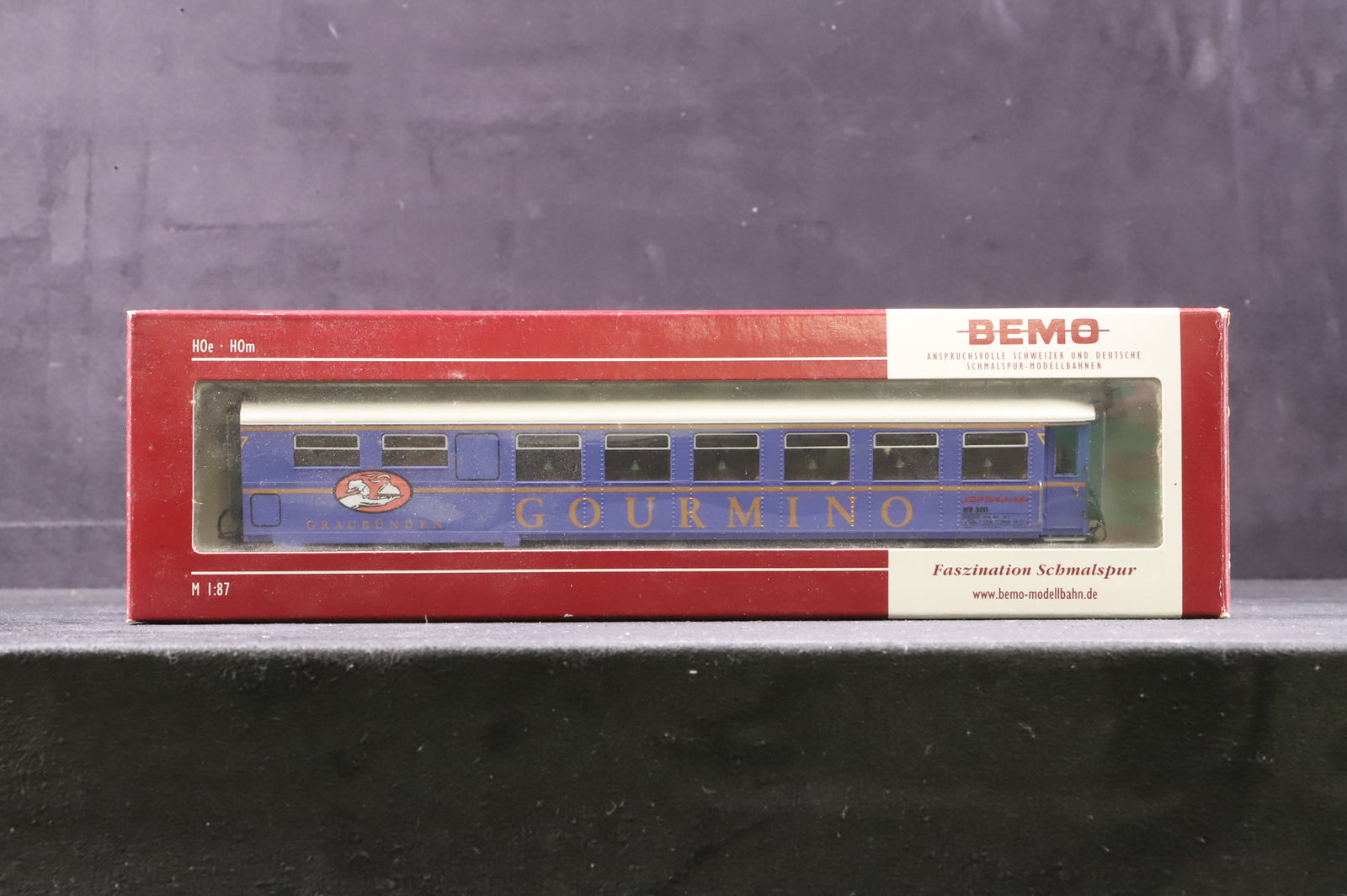 箱付き　BEMO HOe HOm 1/87 rhb a 3252 123 箱付き BEMO HOe HOm 1/87 rhb a 3252 123 鉄道 箱付き BEMO HOe