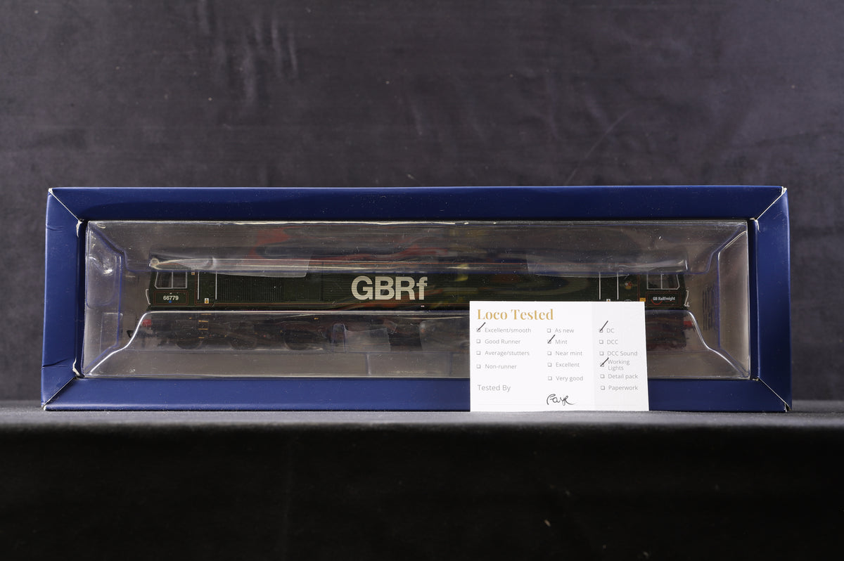 Bachmann OO 32-983 Class 66 &#39;66779&#39; &#39;Evening Star&#39; GBRf