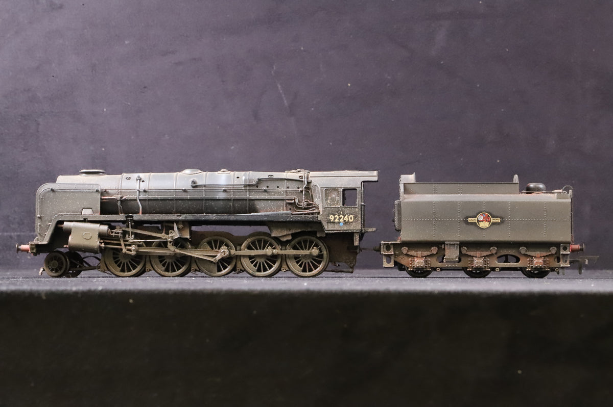 WORKSHOP Bachmann OO 32-850Z Standard Class 9F &#39;92240&#39; BR1G Tender Weathered Ltd Ed 427/ 504