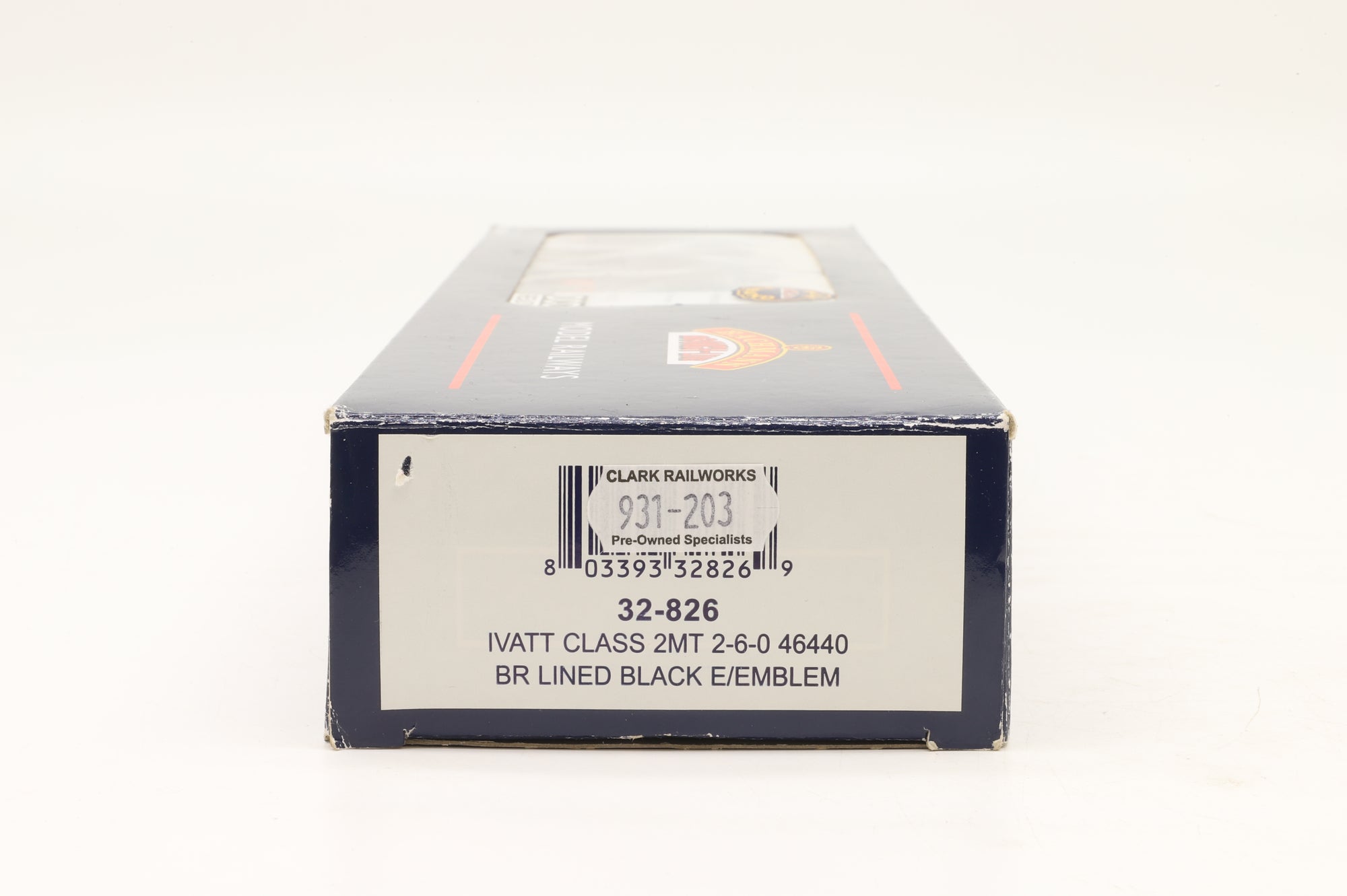 Bachmann OO 32-826 Ivatt Class 2MT '46440' BR Lined Black E/C Weathered