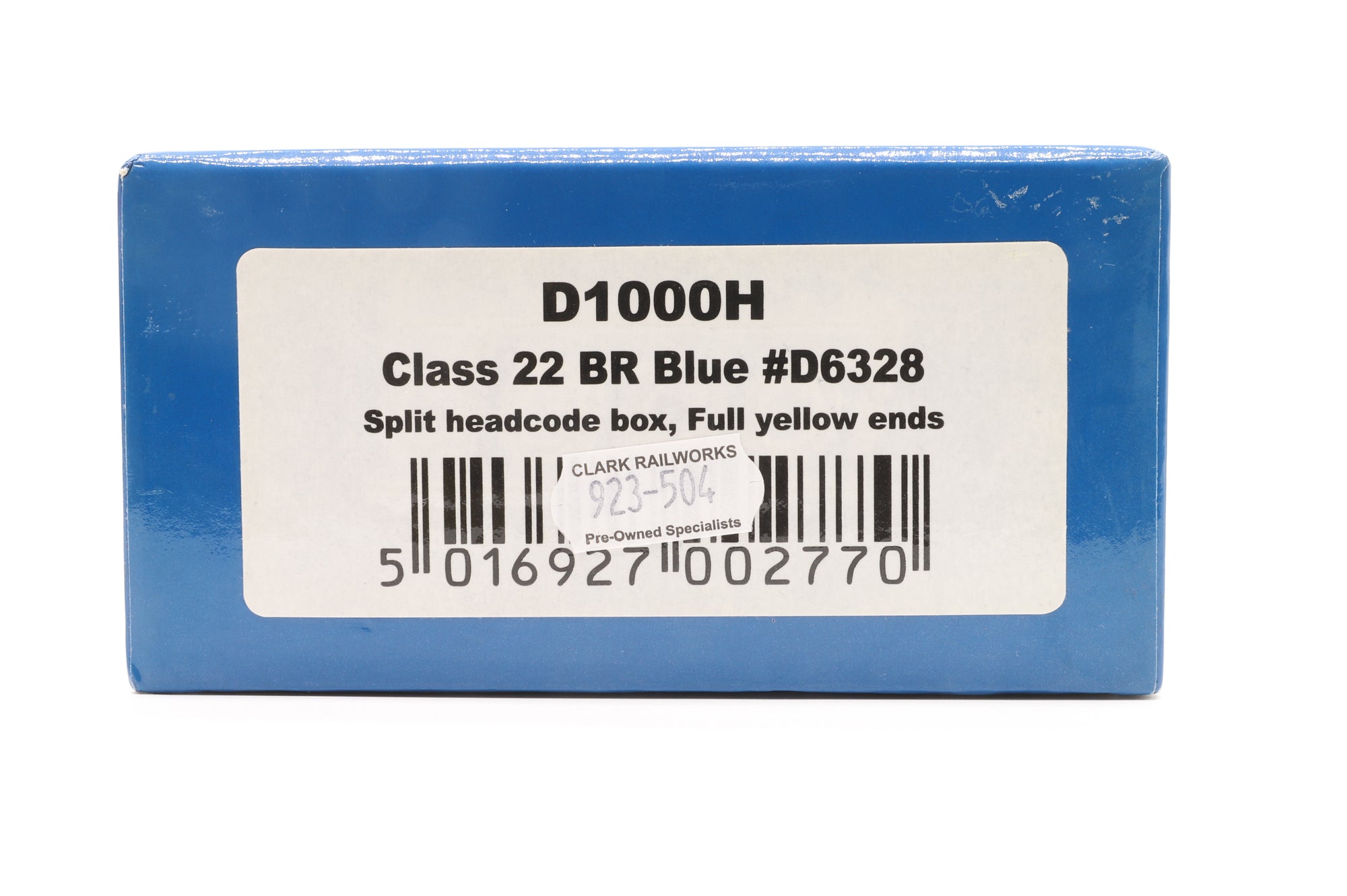 Dapol OO D1000H Class 22 'D6328' BR Blue Split Headcode Box FYE
