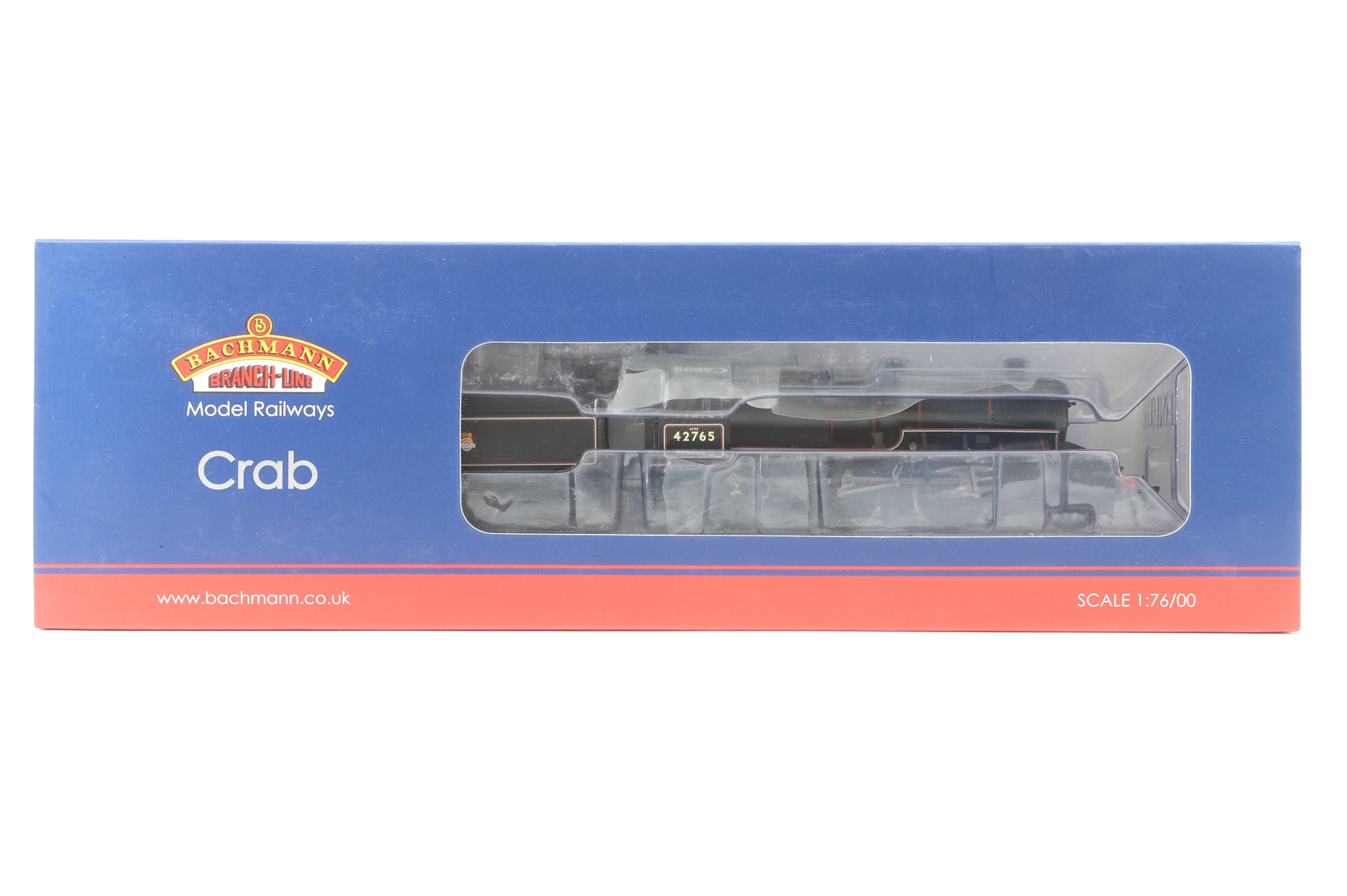 Bachmann OO 32-176 LMS Crab '42765' BR Lined Black Early Emblem