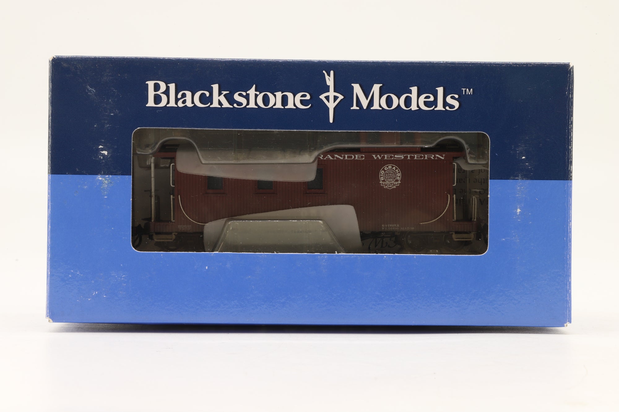 Blackstone Models HOn3 B340955W D&RGW Long Caboose Weathered '0517'