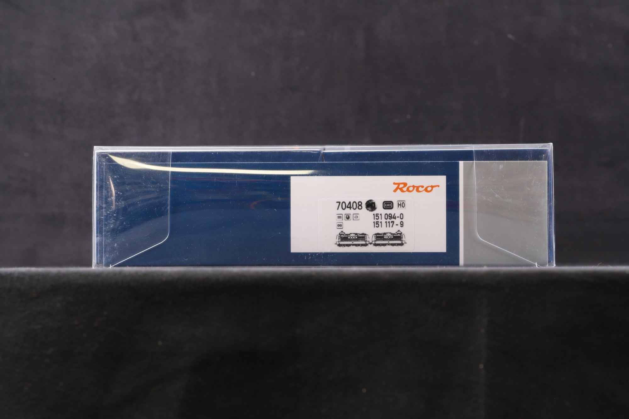 Roco HO 70408 2-Piece Set Electric locomotives 151 094-0 & 151 117-9 DB, DCC Sound