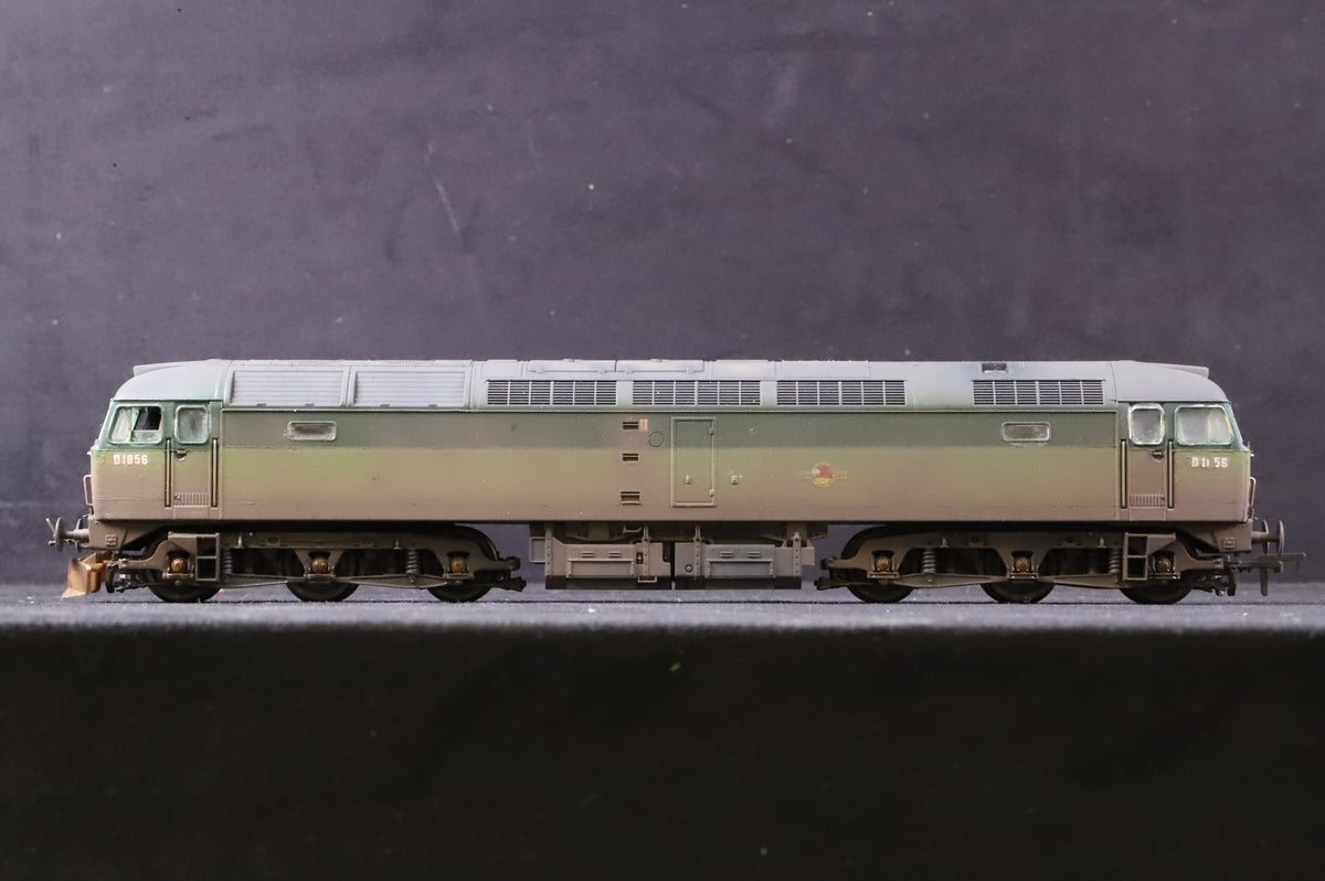 WORKSHOP Bachmann OO 31-656 Class 47 &#39;D1856&#39; BR Green FYE Renumbered &amp; Weathered