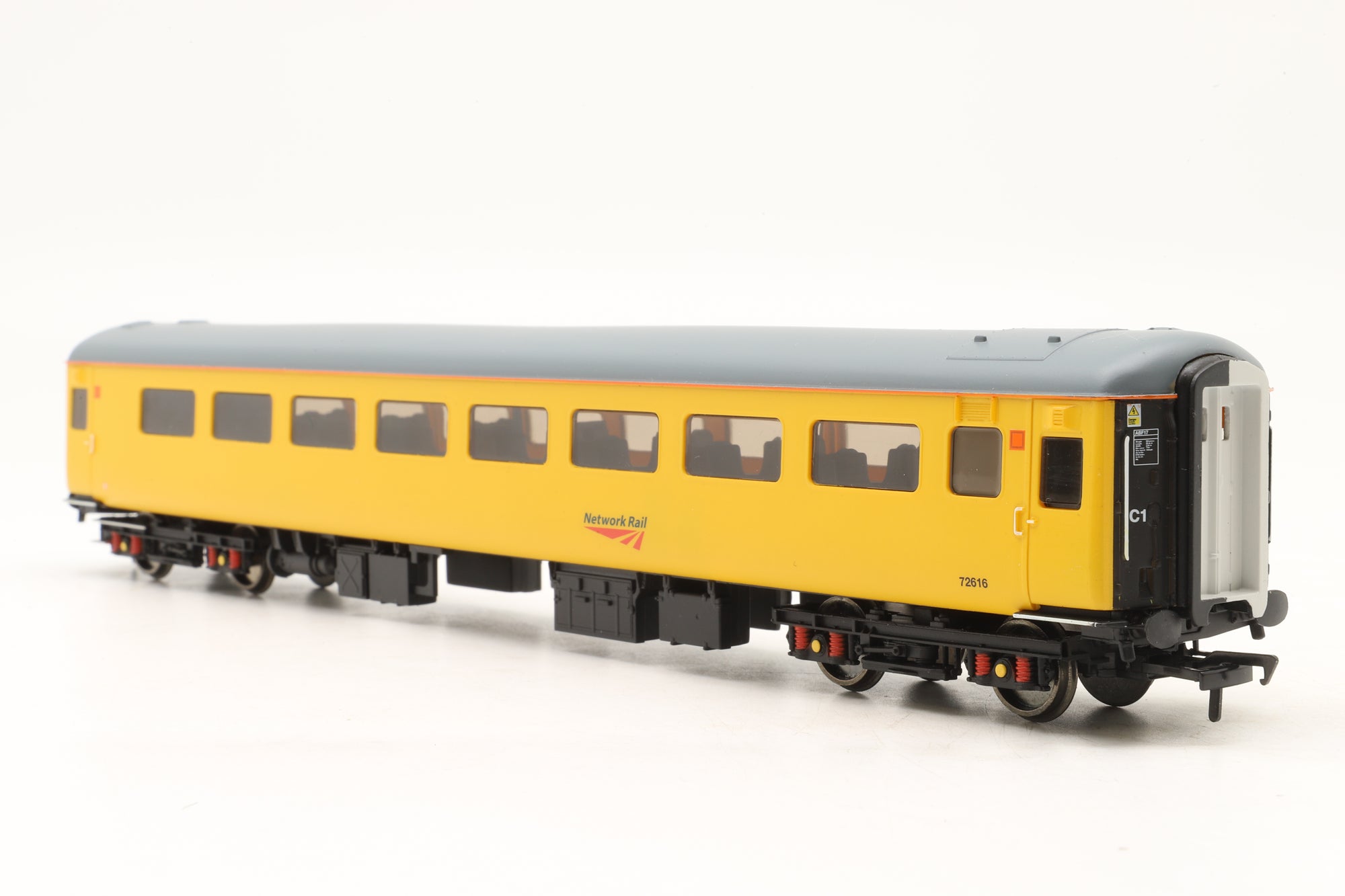 Hornby OO R4946 Mk2F Brake Force Runner 72616 in Network Rail Yellow