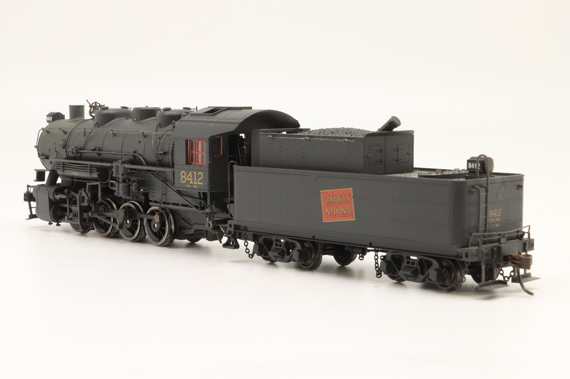 Proto 2000 HO 0-8-0 Steam Loco #8412 in Canadian National Black