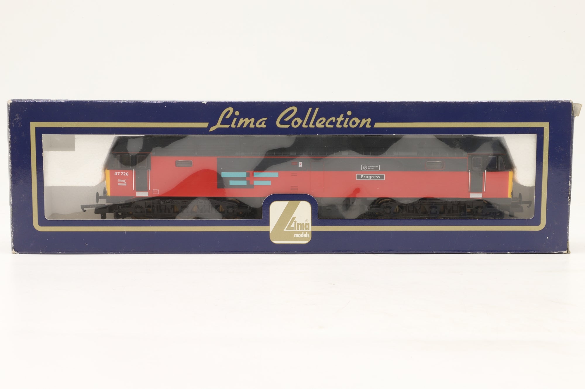 Lima OO 204739 Class 47 47726 "Manchester Airport Progress" Rail Express Systems Livery