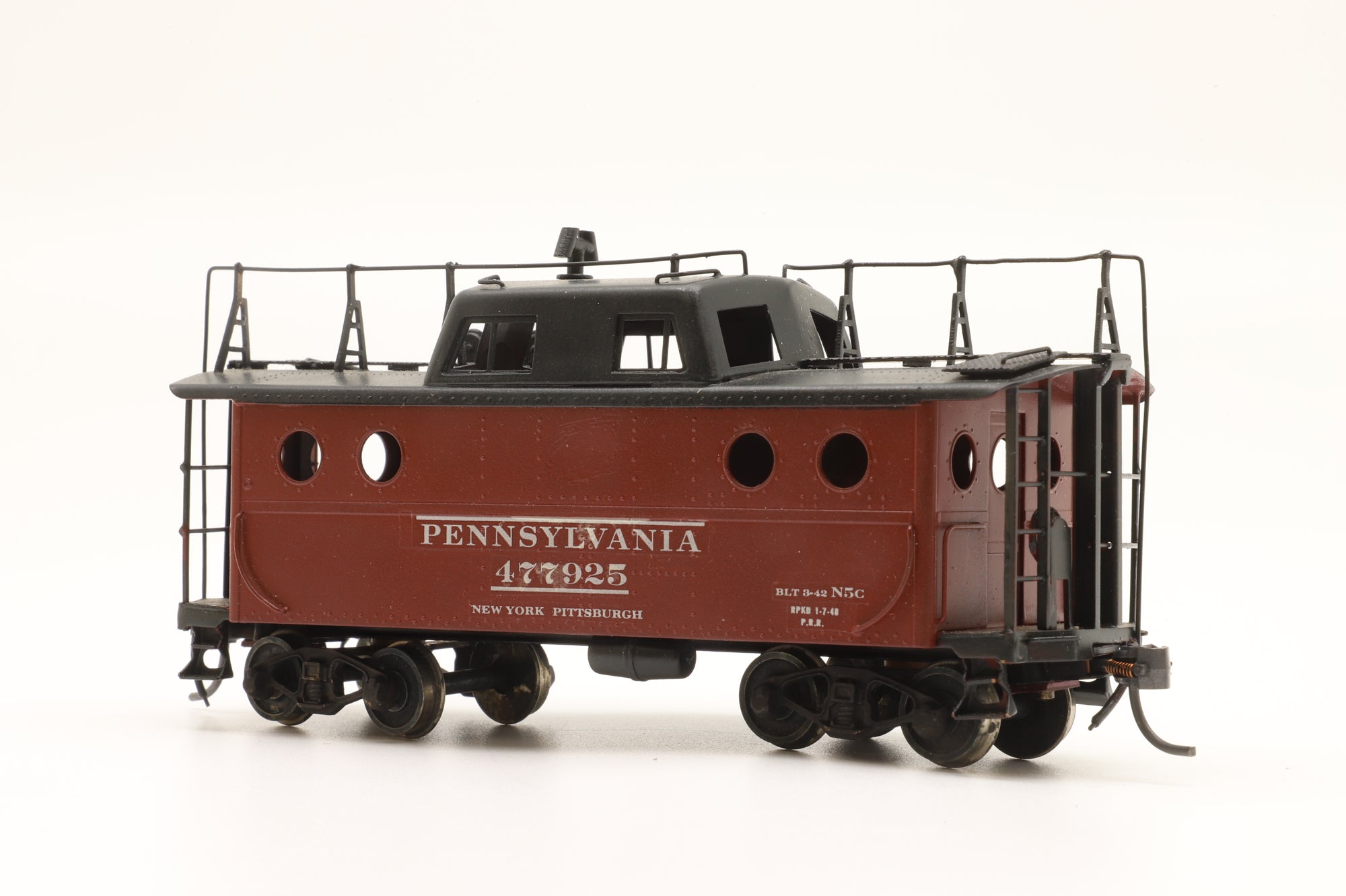 Alco Models HO Brass PRR N-5C '477925' New York Pittsburgh