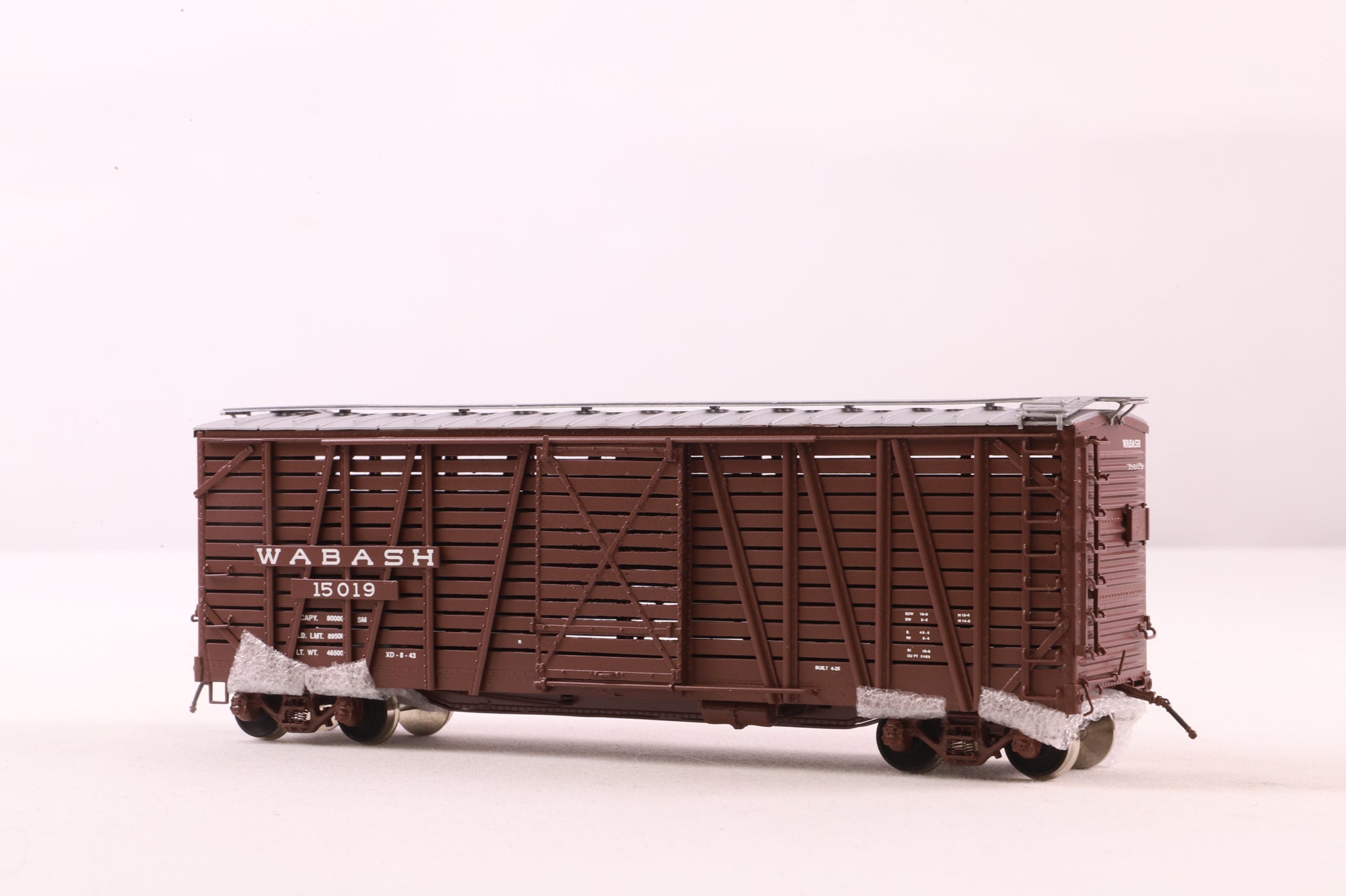 Overland Models HO Brass OMI-3264 Wabash Stock Car '15019'