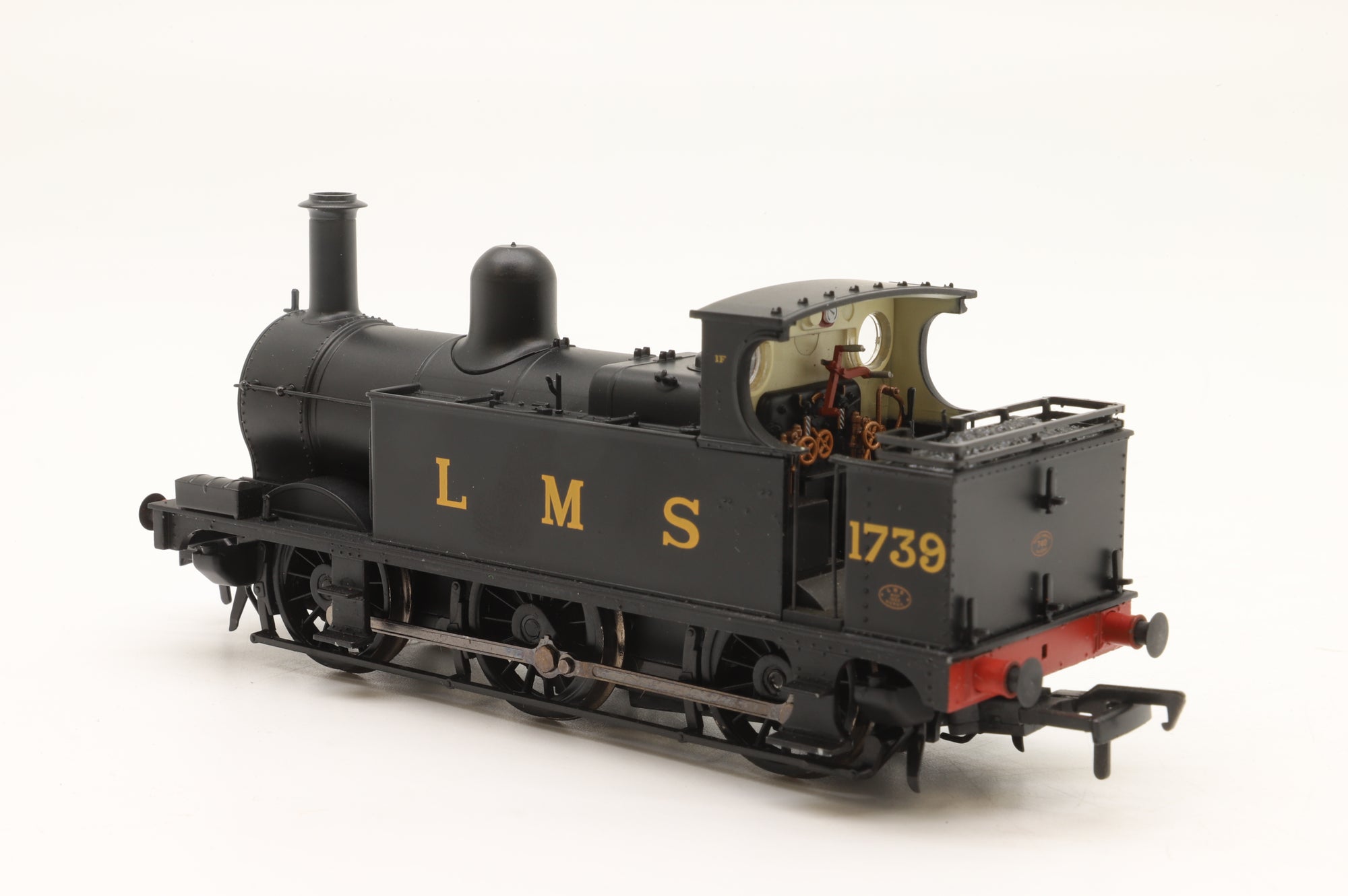 Bachmann OO 31-433 Midland Class 1F 1739 LMS Black, DCC Fitted