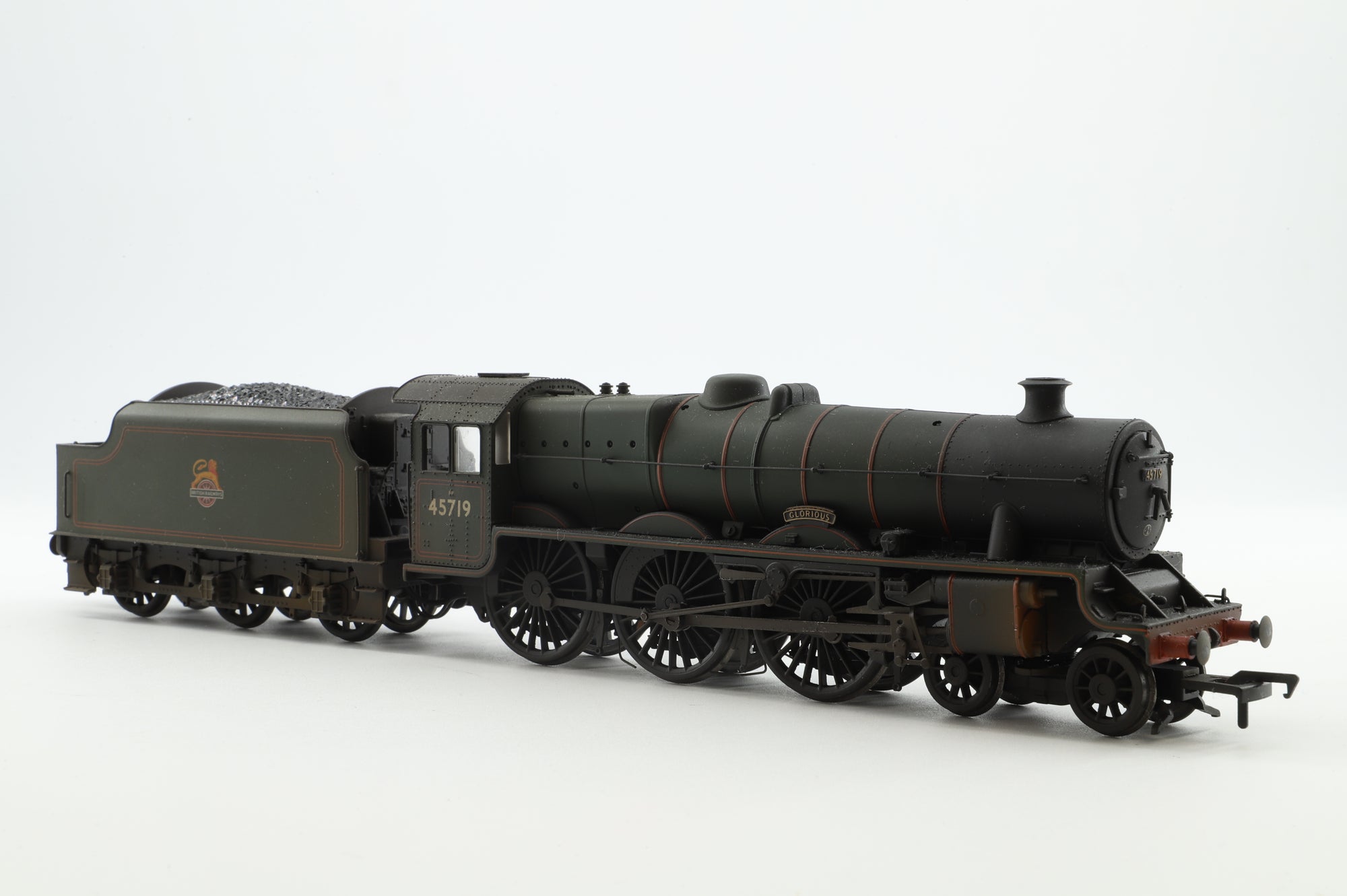 Bachmann OO 31-177DS Jubilee Class '45719' 'Glorious' BR Lined Green E/Early, DCC Sound & Re-Named, Numbered & Weathered