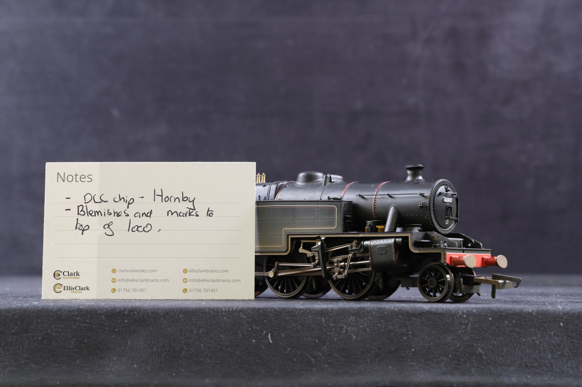 Hornby OO R2637 BR Stanier 4MT 2-4-6 Class 4P &#39;42437&#39; Weathered