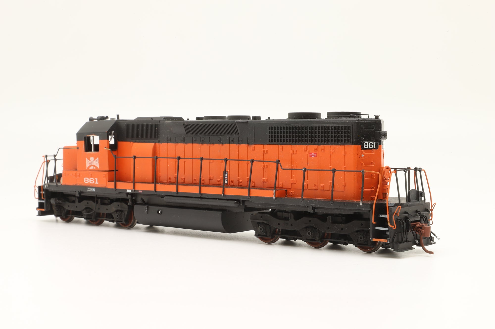 WORKSHOP Rail Power Products HO SD38 '861' Dummy Diesel Locomotive Repainted Non Runner
