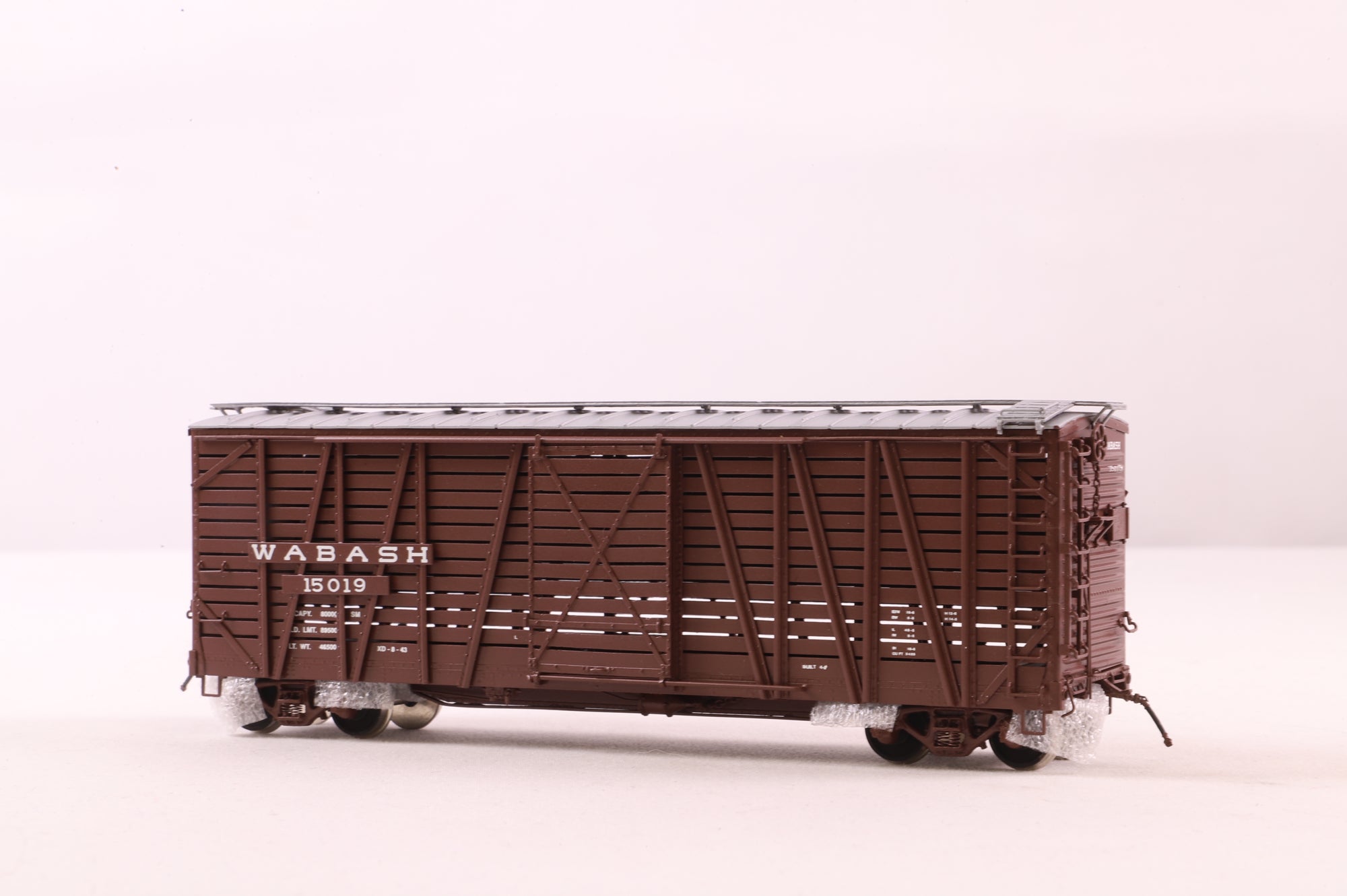 Overland Models HO Brass OMI-3264 Wabash Stock Car '15019'