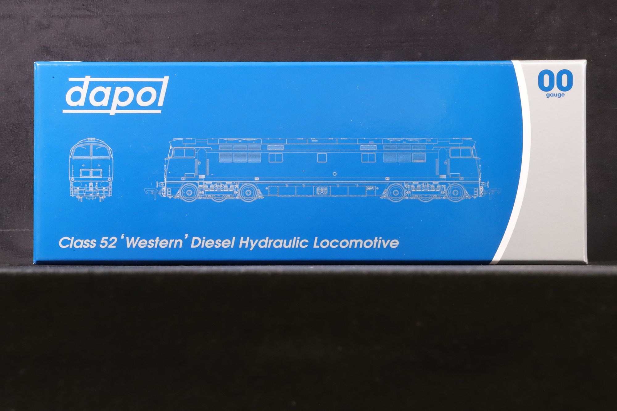 Dapol OO 4D-003-009 Class 52 'D1021' 'Western Cavalier' BR Blue Full Yellow Ends