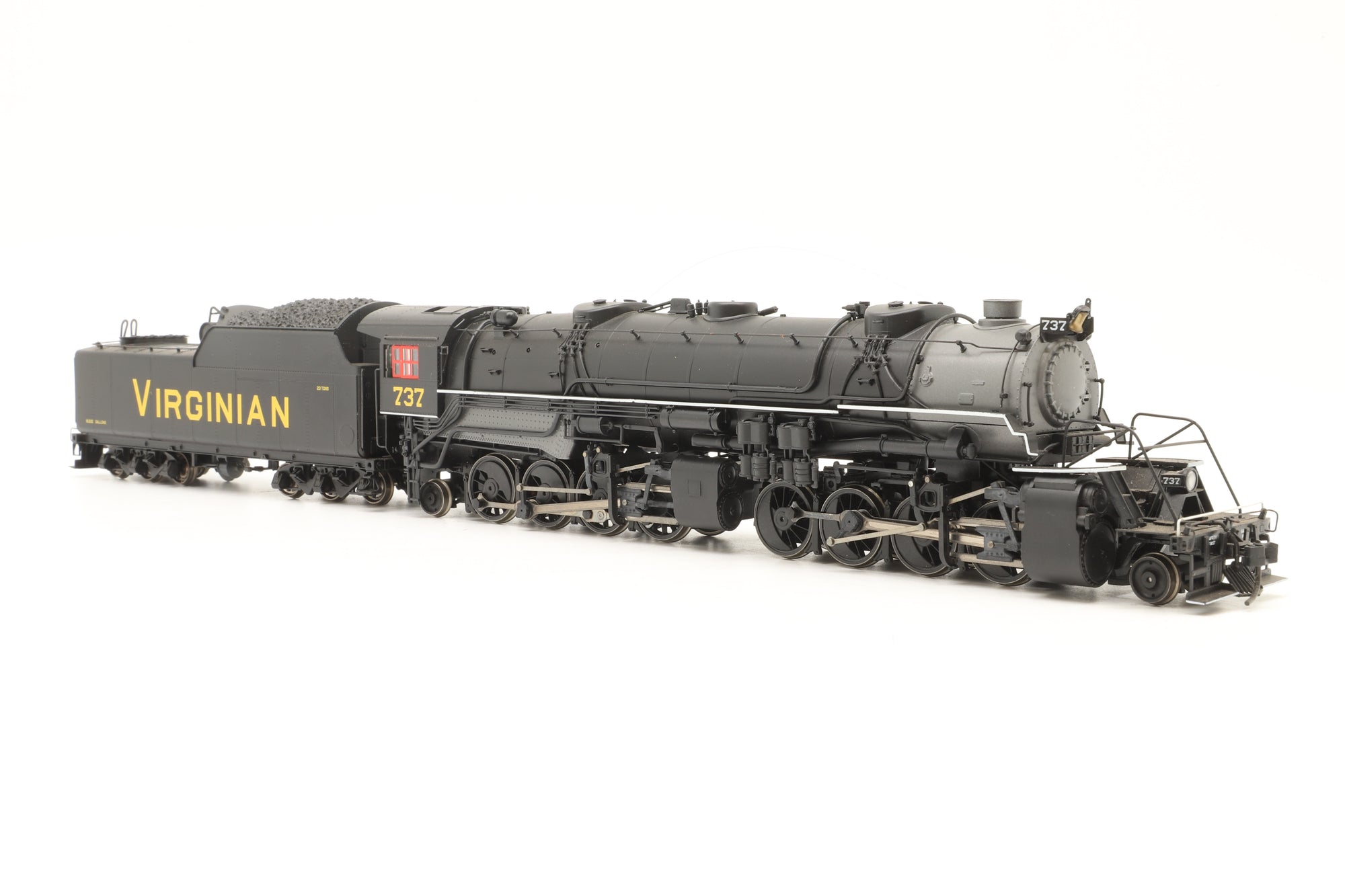 Roco HO 2-8-8-2 'Mallet' '737' Virginian Lined Black