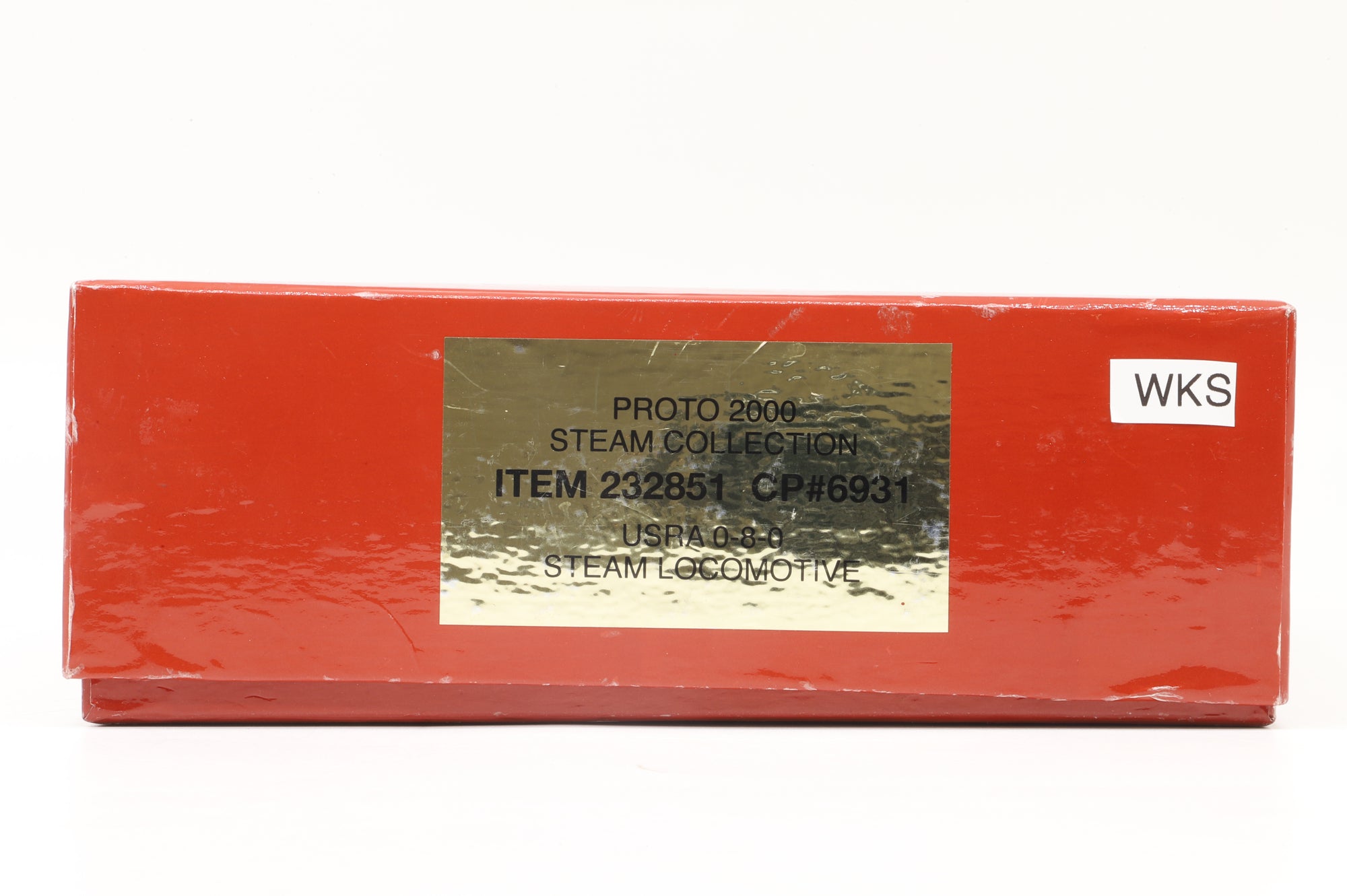 WORKSHOP Proto 2000 HO 232851 USRA 0-8-0 Steam Locomotive '6931'