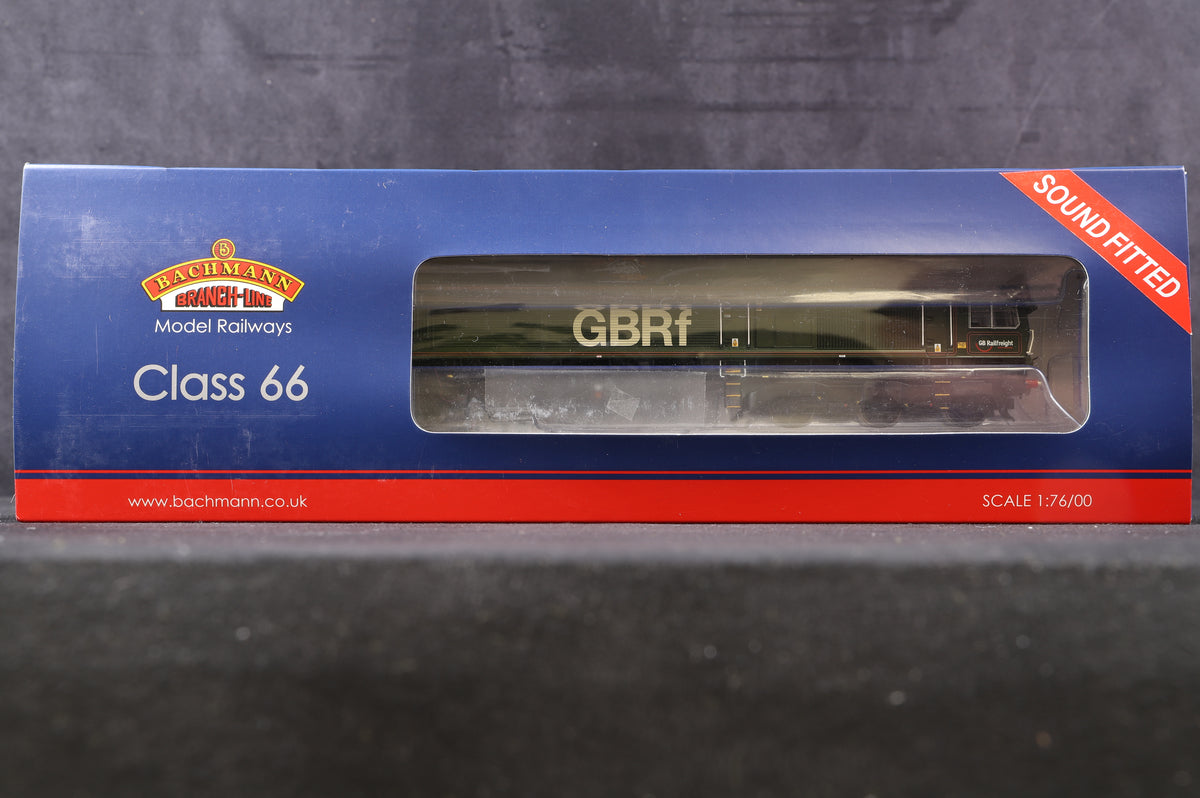 Bachmann OO 32-983SF Class 66 &#39;66779&#39; &#39;Evening Star&#39; GBRf, DCC Sound