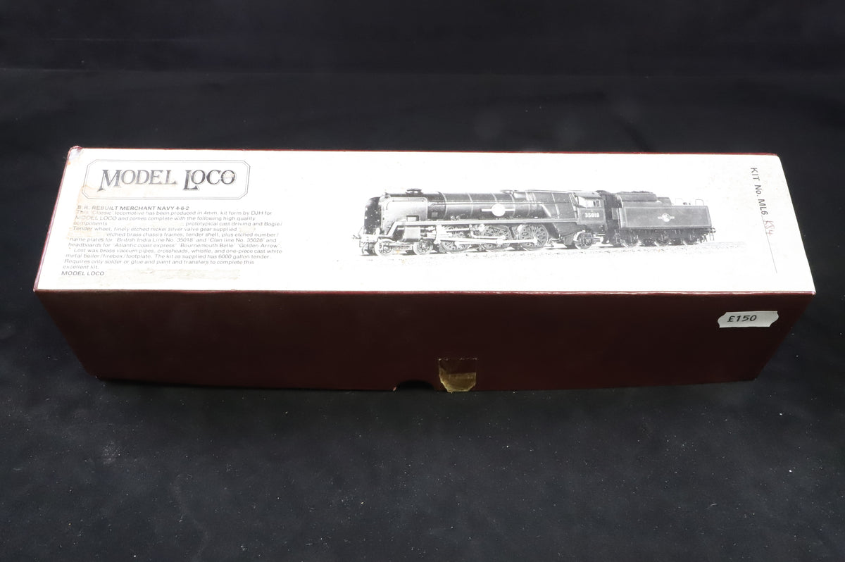 Model Loco Kits OO K84 Rebuilt Merchant Navy Class Kit