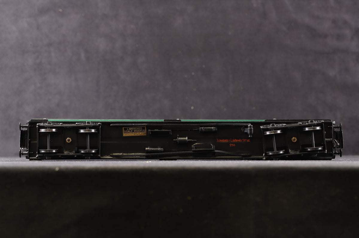 Lawrence Scale Models OO Rake Of 4 SR Green Bulleid Coaches Require TLC