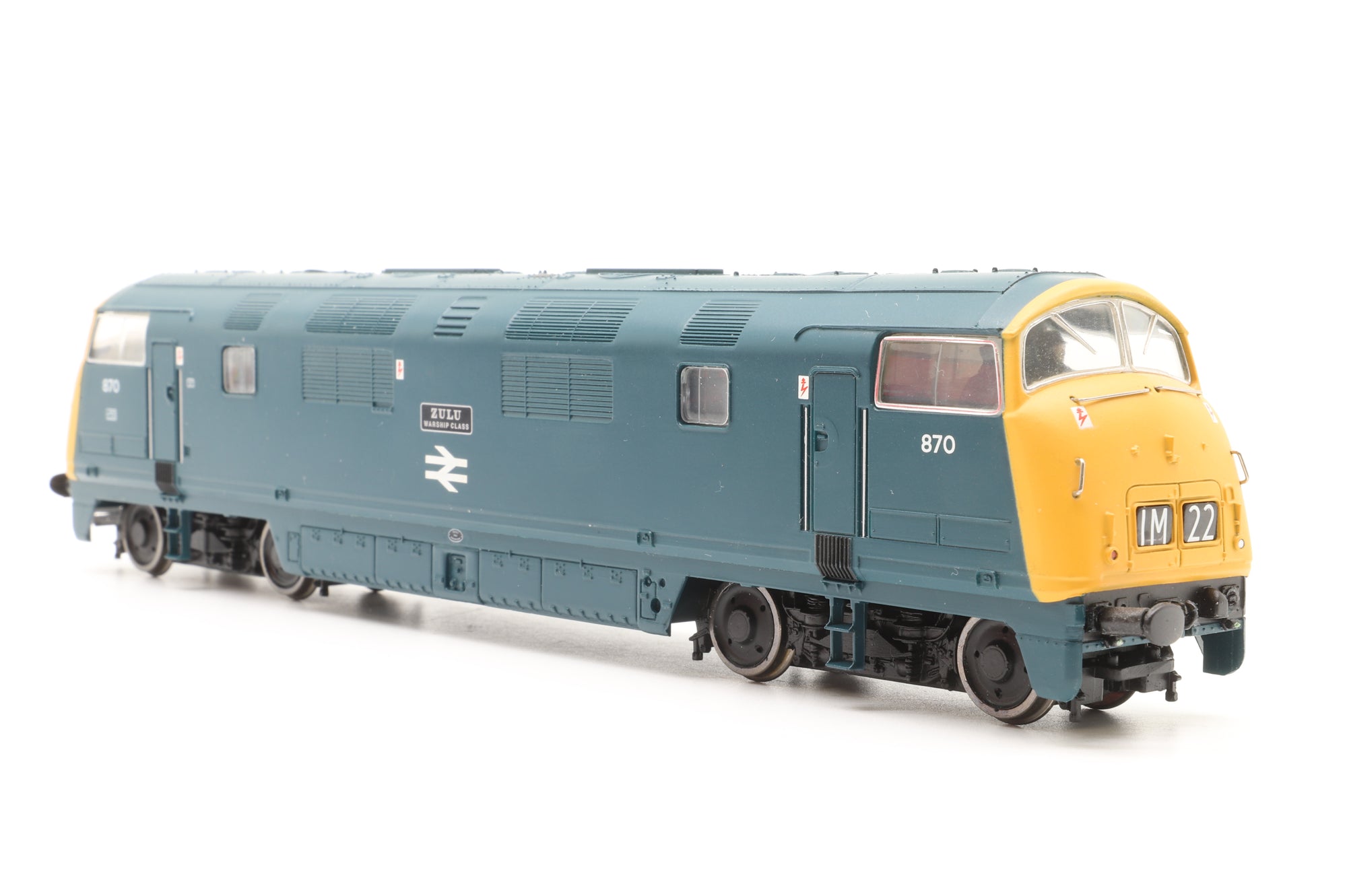 Bachmann OO 32-057 Class 42 Warship Diesel 'D870' 'Zulu' BR Blue