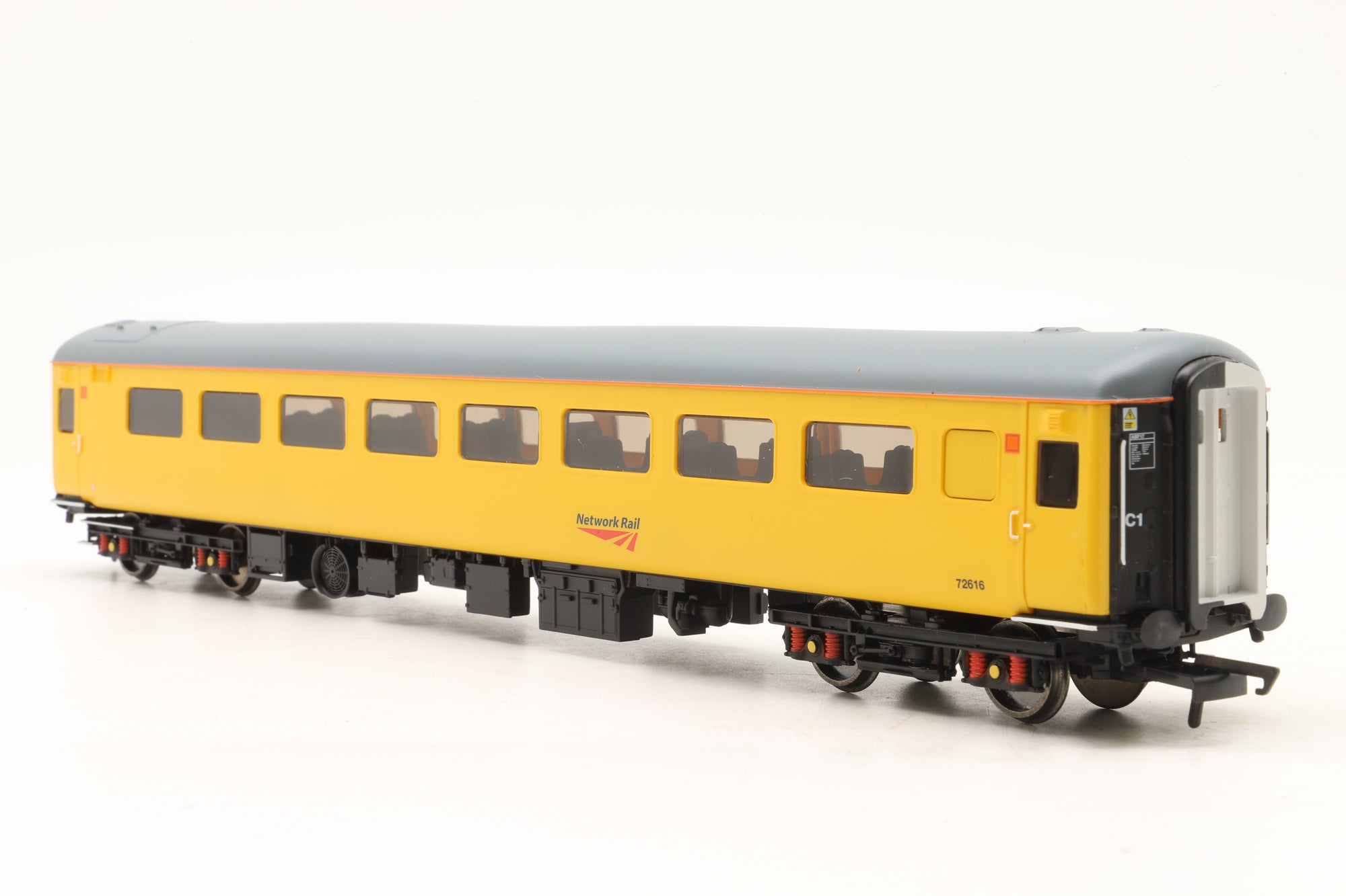Hornby OO R4946 Mk2F Brake Force Runner 72616 in Network Rail Yellow