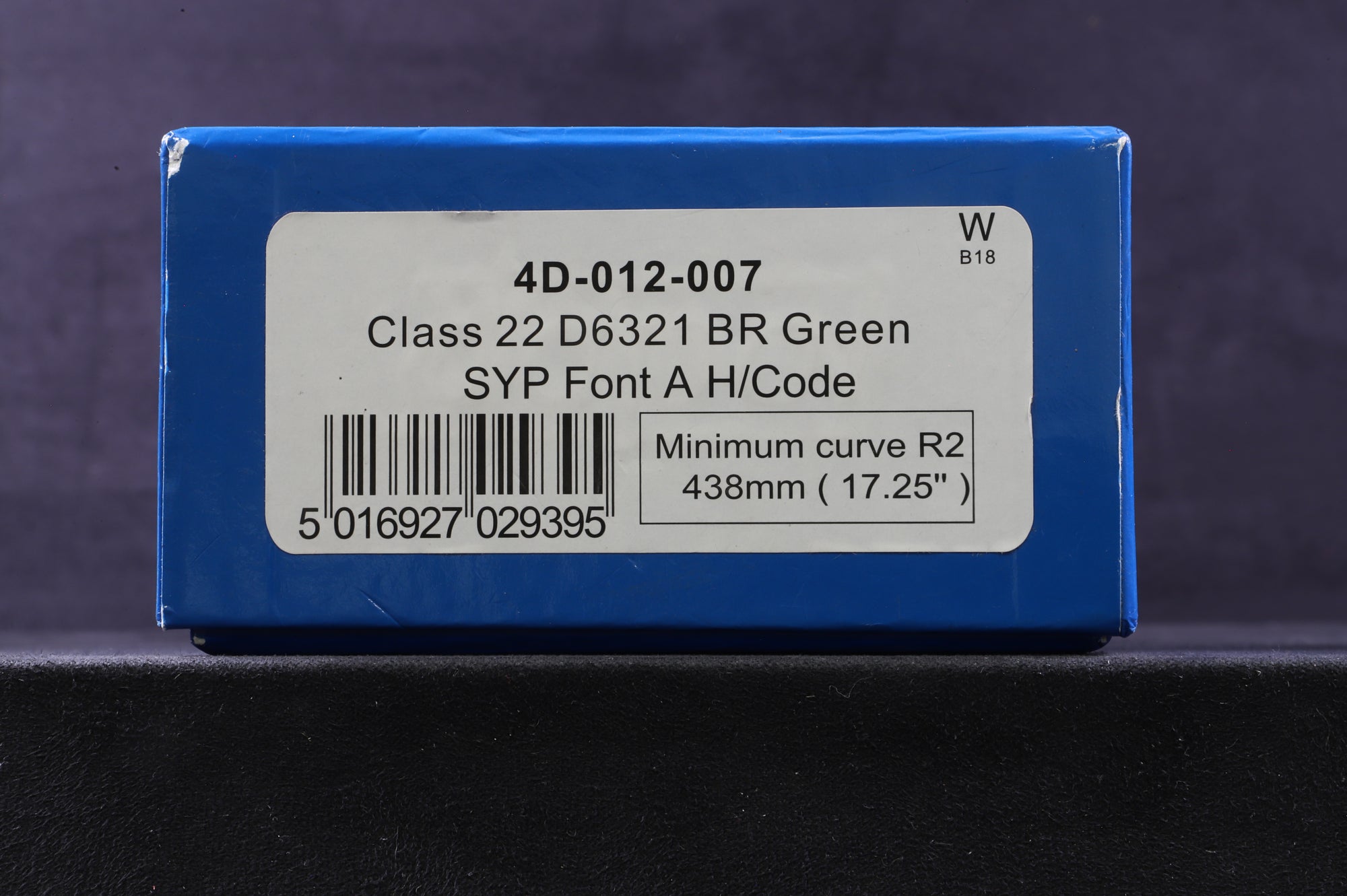Dapol OO 4D-012-007 Class 22 'D6321' BR Green SYP Font A H/Code