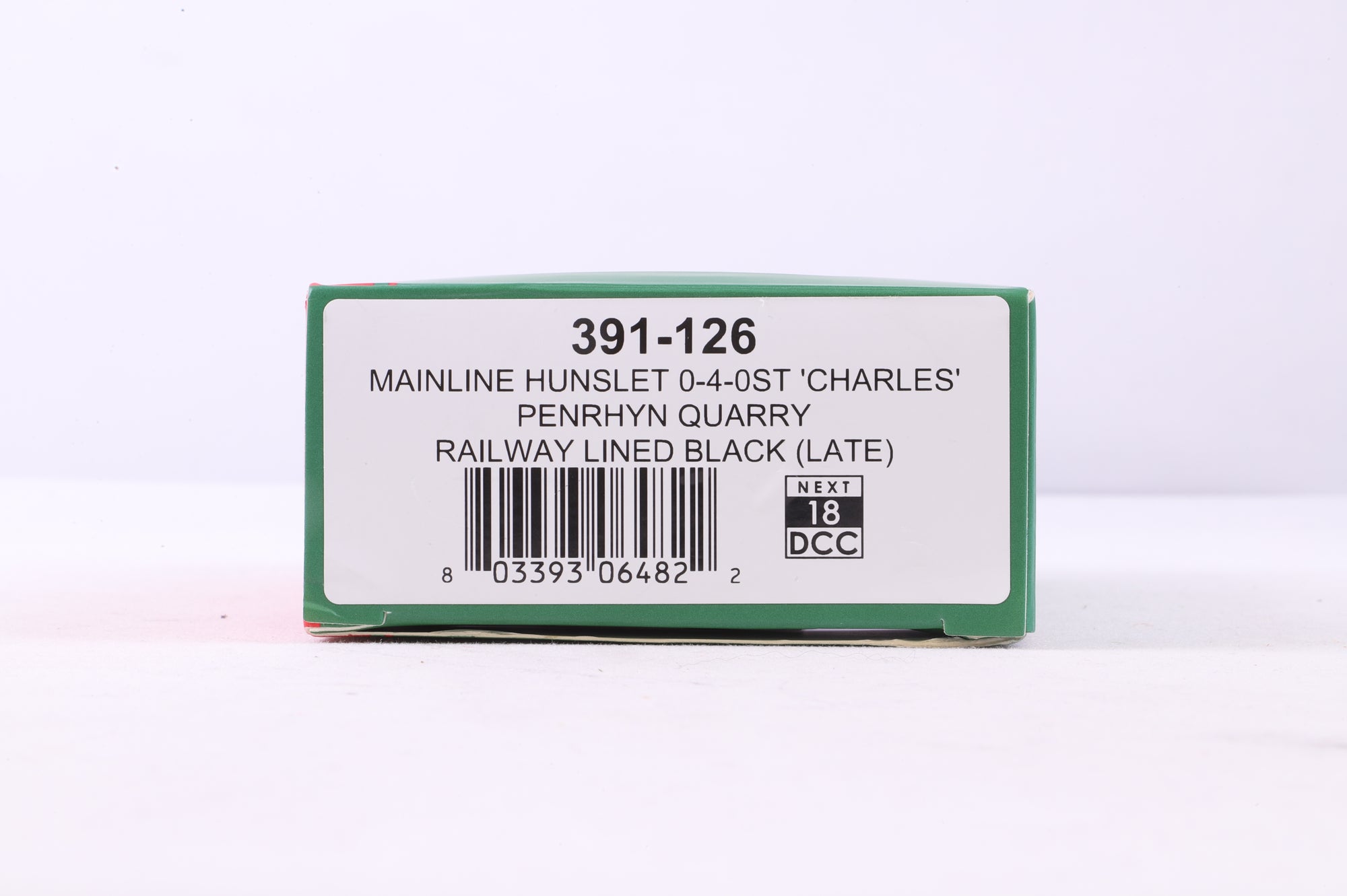 Bachmann OO9 391-126 Mainline Hunslet 0-4-0ST 'Charles' Penrhyn Quarry Railway Lined Black