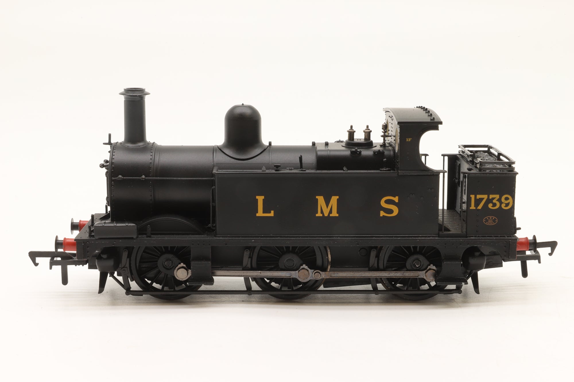Bachmann OO 31-433 Midland Class 1F 1739 LMS Black, DCC Fitted