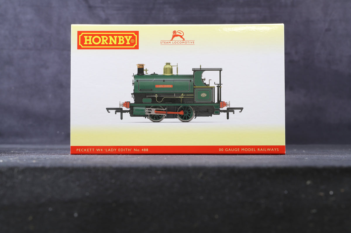 Hornby OO R3761 Peckett W4 &#39;Lady Edith&#39; &#39;488&#39;