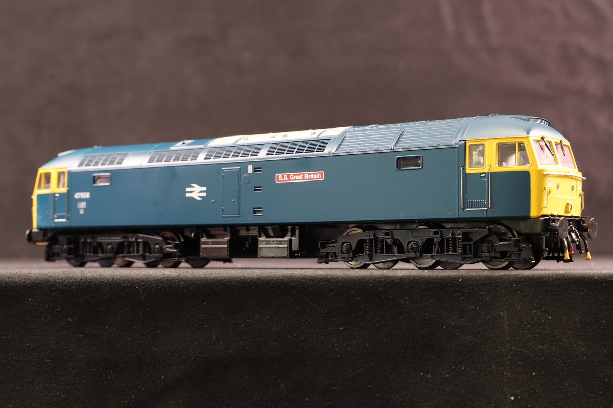 Heljan OO 47911 Class 47 &#39;47508&#39; BR Blue, DCC